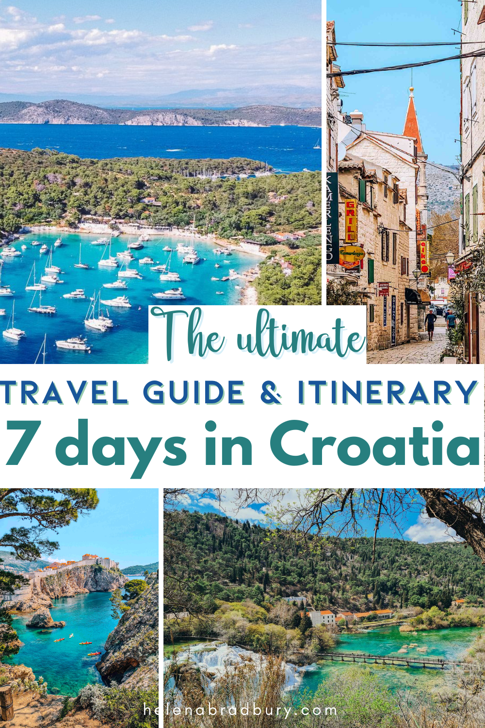 Plan the perfect 7, 10 or 14 day Croatia itinerary with this ultimate Croatia travel guide (by someone who lives here). Discover the best things to do in Croatia, travel tips and how to get around | croatia 7 day itinerary | 7 days in croatia | croat