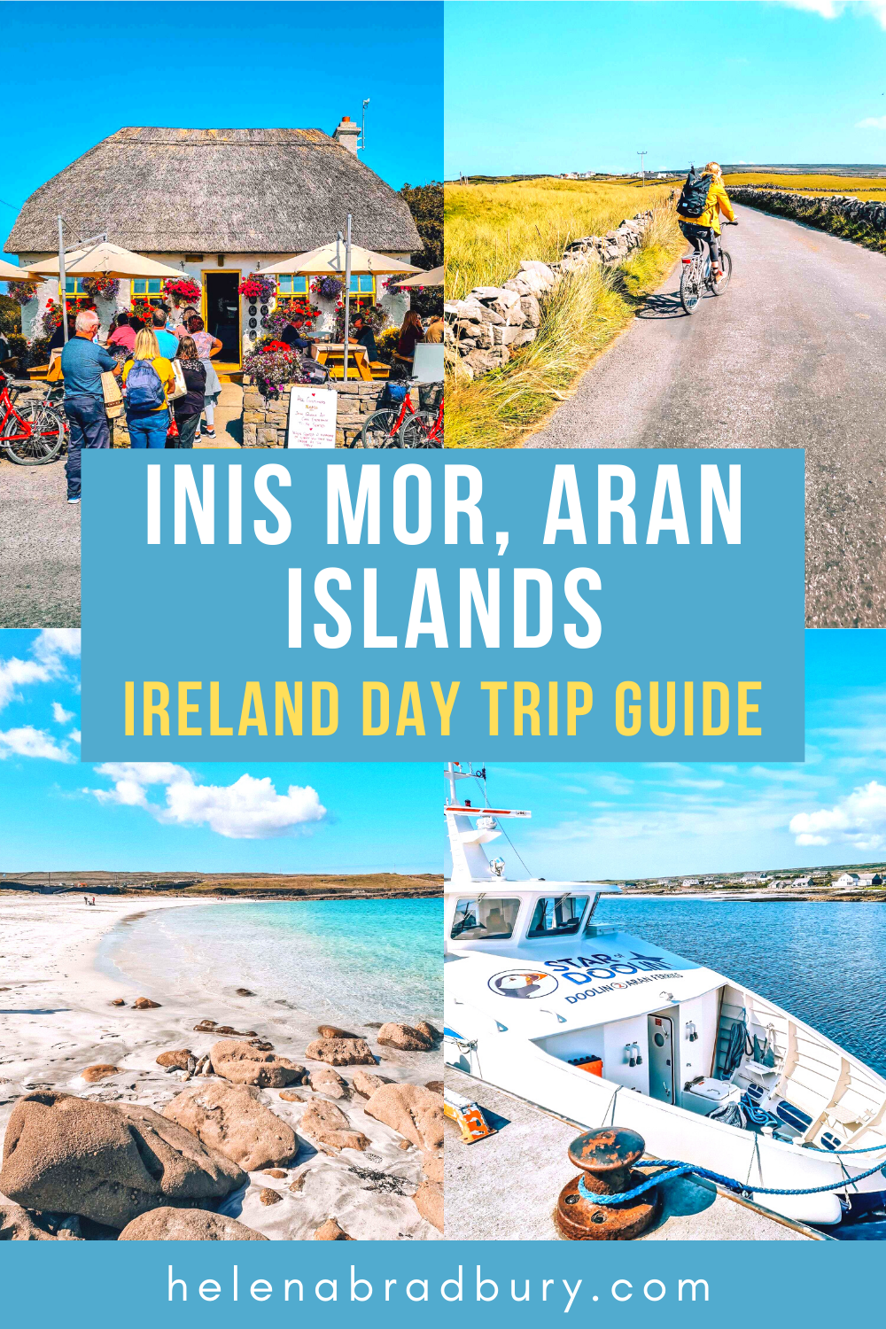 Discover things to do on Inis Mor with this day trip to Inis Mor itinerary. The largest island in the Aran Islands, Inis Mor is a hidden gem off the coast of Ireland | inis mor ireland guide | inishmore aran islands | inishmore ireland | the aran isl