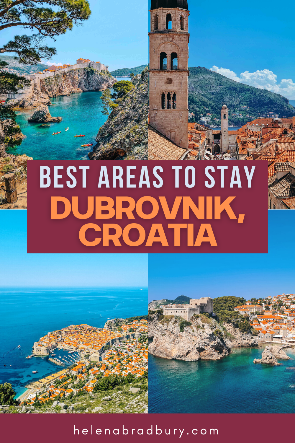 Plan where to stay in Dubrovnik and discover the best area to stay in Dubrovnik for your trip as we breakdown the top Dubrovnik neighbourhoods to stay in. | Dubrovnik best places to stay | Dubrovnik areas to stay | best part of Dubrovnik to stay | wh