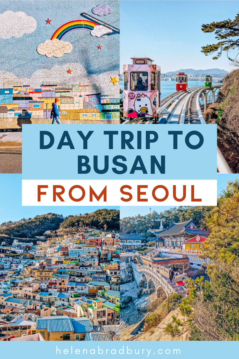 How to do a day trip to Busan from Seoul, South Korea