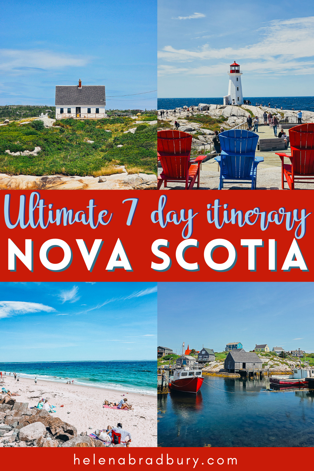 The Ultimate 7 day Nova Scotia road trip itinerary: a trip for active, outdoor coastal adventures