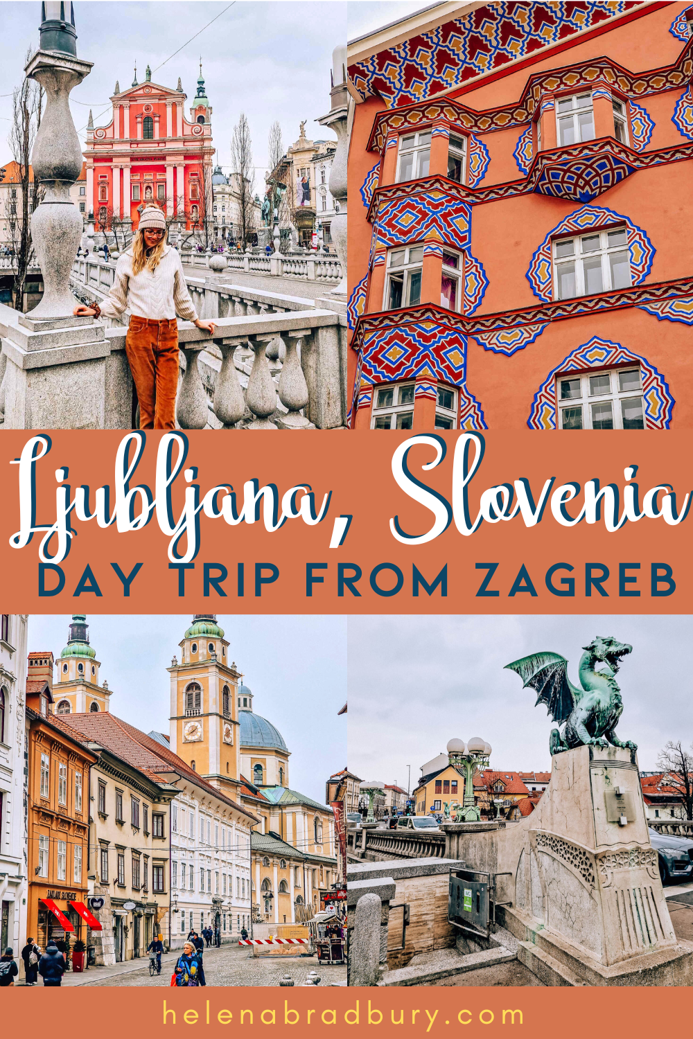 Explore the beautiful city of Ljubljana, Slovenia with this day trip from Zagreb to Ljubljana itinerary and travel guide! | one day in ljubljana | ljubljana slovenia 1 day | slovenia croatia road trip | zagreb to slovenia | day trips from zagreb | za
