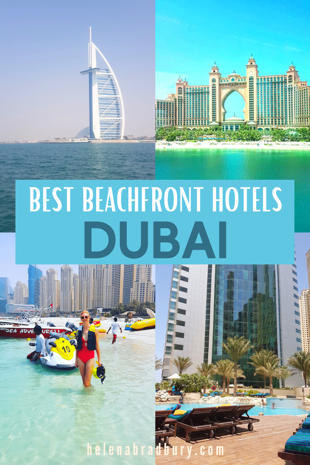 Dubai is a once in a lifetime trip! Check out my review of the beachfront hotel in Dubai that I stayed in and other options to consider on your search for the best beachfront hotels in Dubai | dubai beach hotel | dubai beach jumeirah luxury hotels |