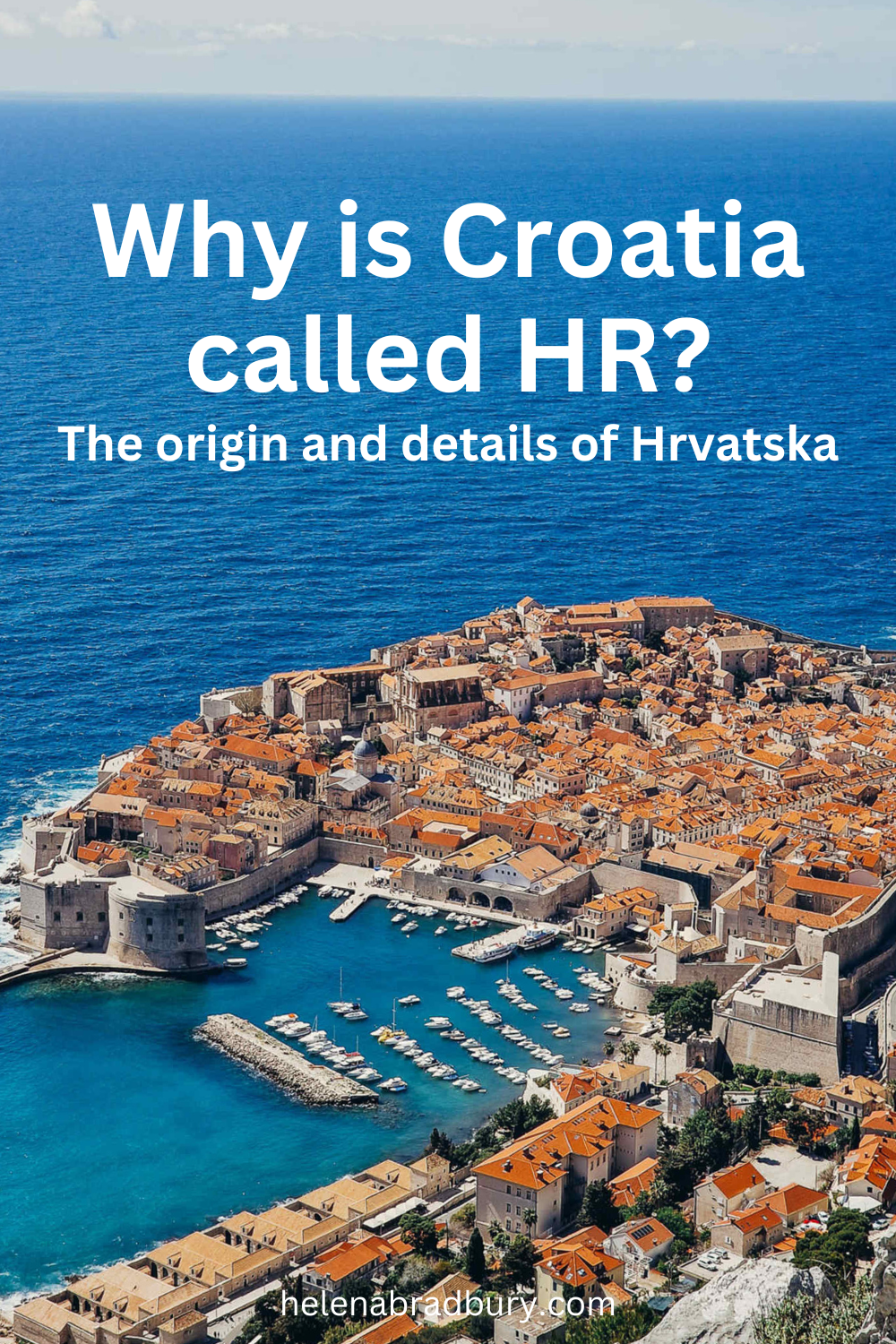 Why is Croatia referred to as HR? If you’ve ever found yourself wondering this, here’s the answer to why Croatia is HR. | why is croatia hr | croatia hrvatska | what is hrvatska | basic croatian words | croatian words to know | serbo croatian languag