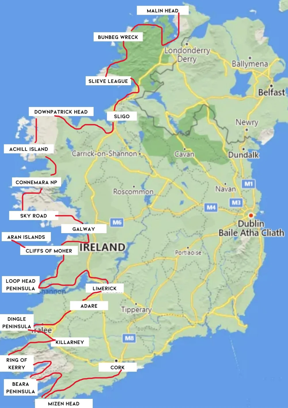 wild atlantic way cycle sportif