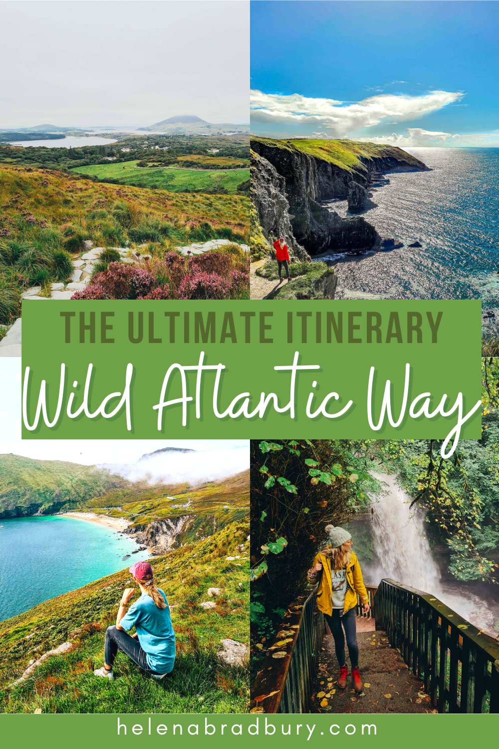 Make the most of your once-in-a-lifetime trip to Ireland with this Wild Atlantic Way itinerary, covering all the best stops from Donegal to Cork to help you plan your perfect Wild Atlantic Way route | ireland driving itinerary | wild atlantic way
