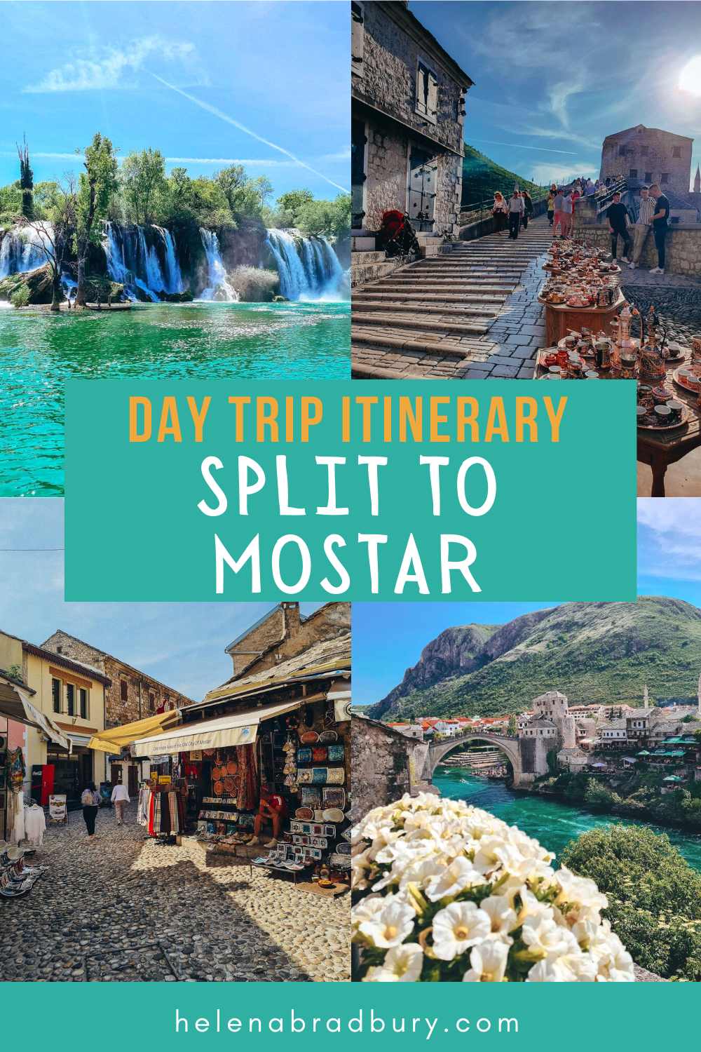 Split to Mostar day trip itinerary: the best Mostar tour from Split