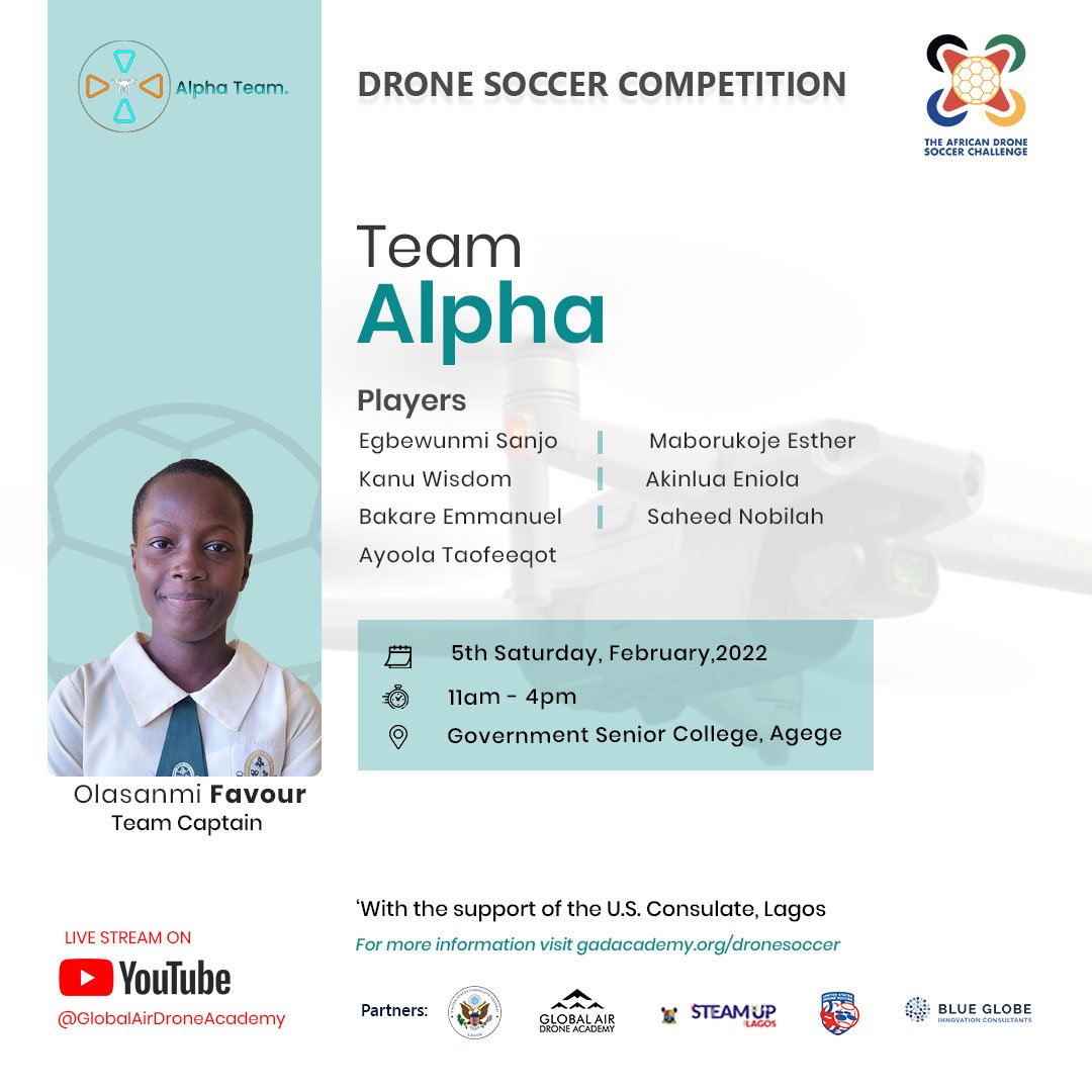 Drone Soccer In Africa — THE GLOBAL AIR DRONE ACADEMY