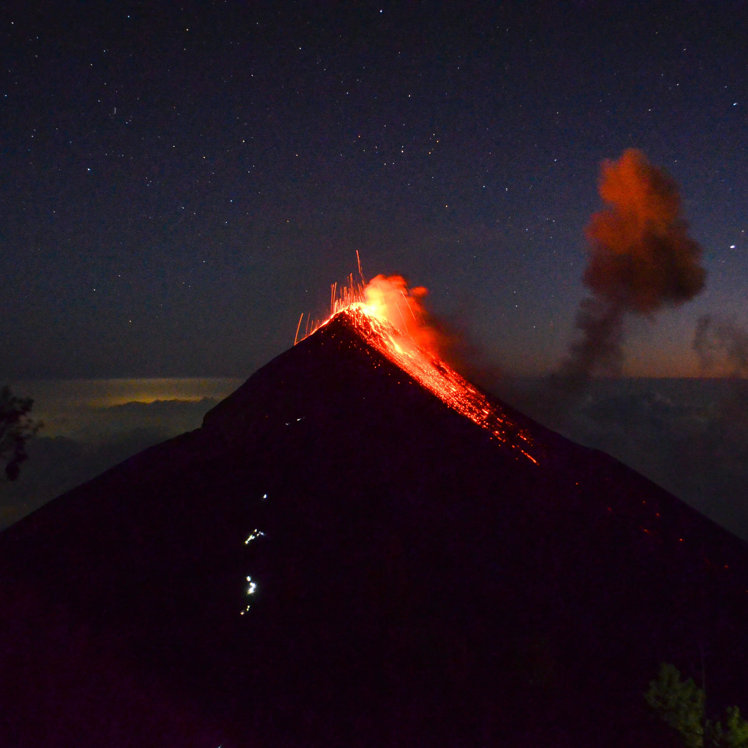 Volcán Acatenango, Guatemala
