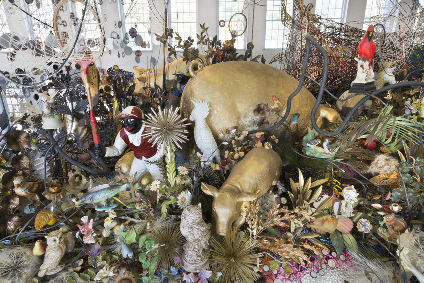 Nick Cave, Until (2016) installation view, MASS MoCA. Photo by James Prinz, courtesy of MASS MoCA.