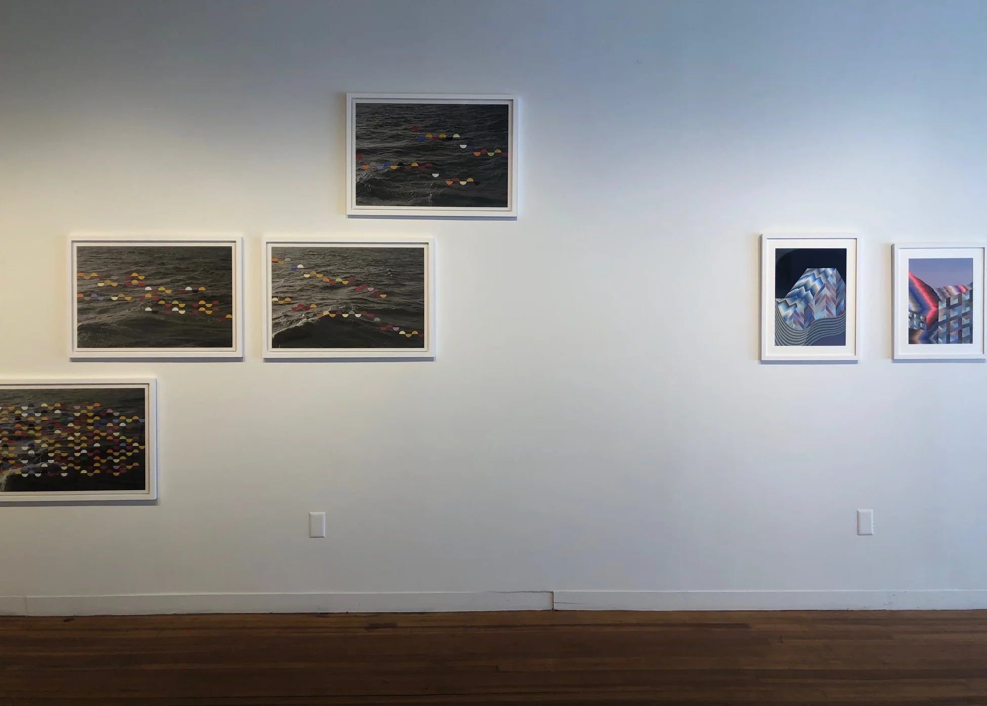 Installation view of The Smooth & the Striated . Photo: R. Hellerich.