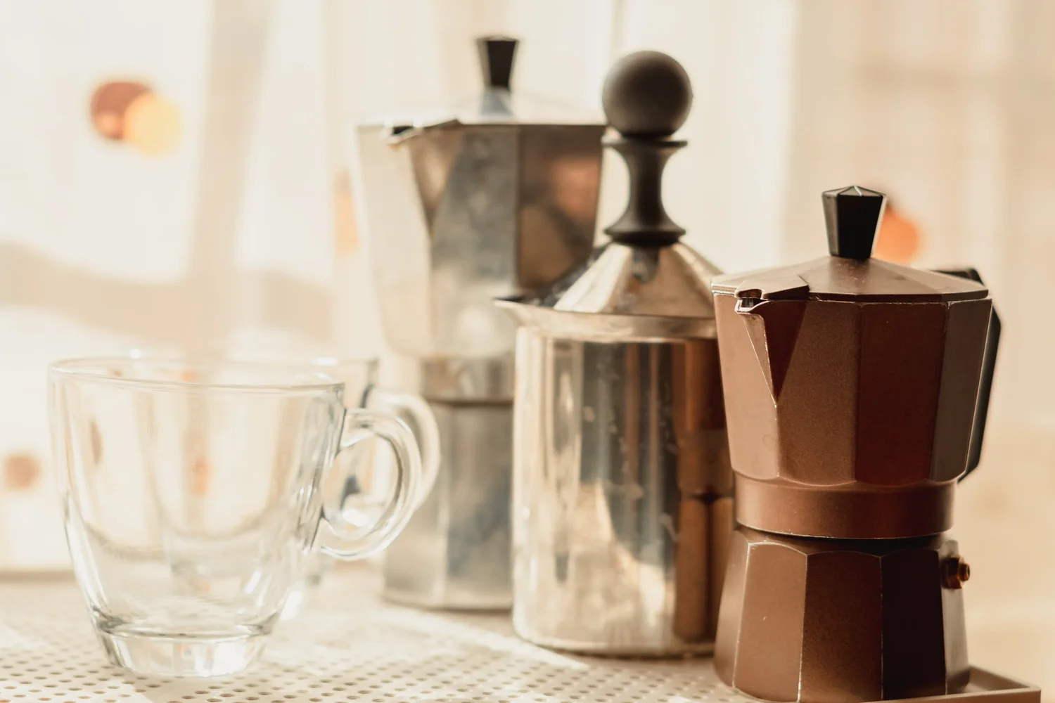 Moka pot coffee maker