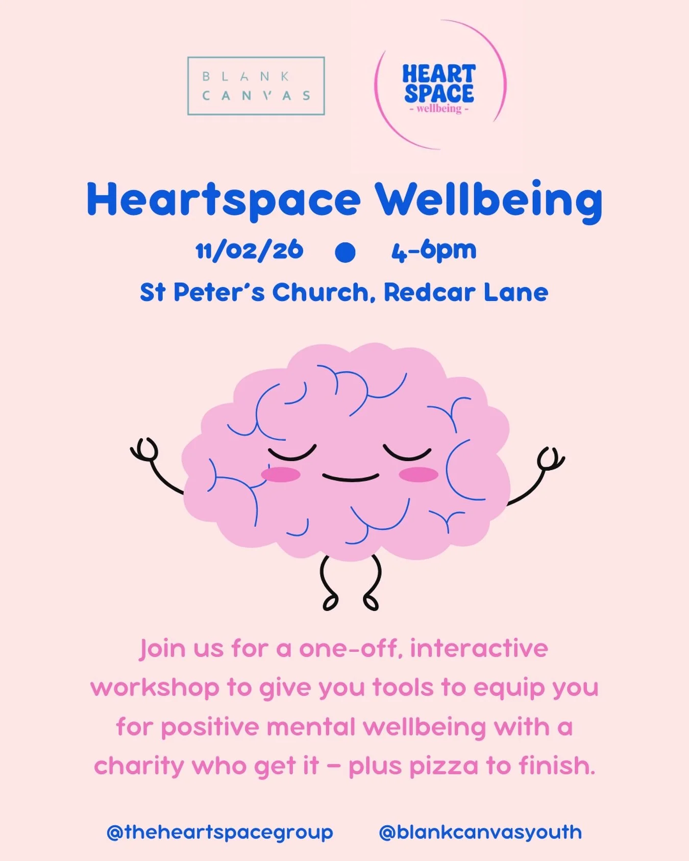 🚨 Fantastic opportunity, everyone! 🚨

If you are a young person, you&rsquo;re invited to join us for a one-off, interactive workshop with Heartspace, a charity passionate about supporting young people&rsquo;s mental health. 

You&rsquo;ll get pract