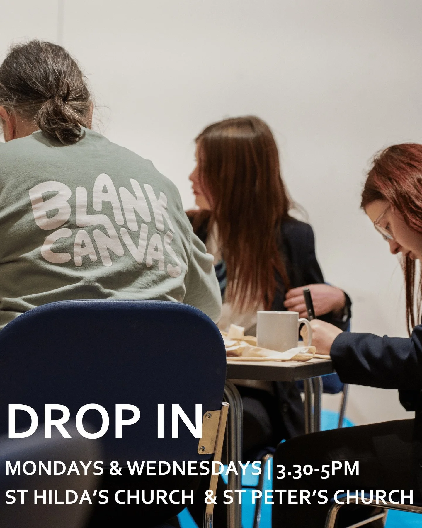DROP IN

Drop-In&rsquo;s are after-school spaces for young people to relax after school, a space to hang out and be with friends, each week young people have access to friendly study mentors, access to laptops, WIFI, a hot meal and other learning res