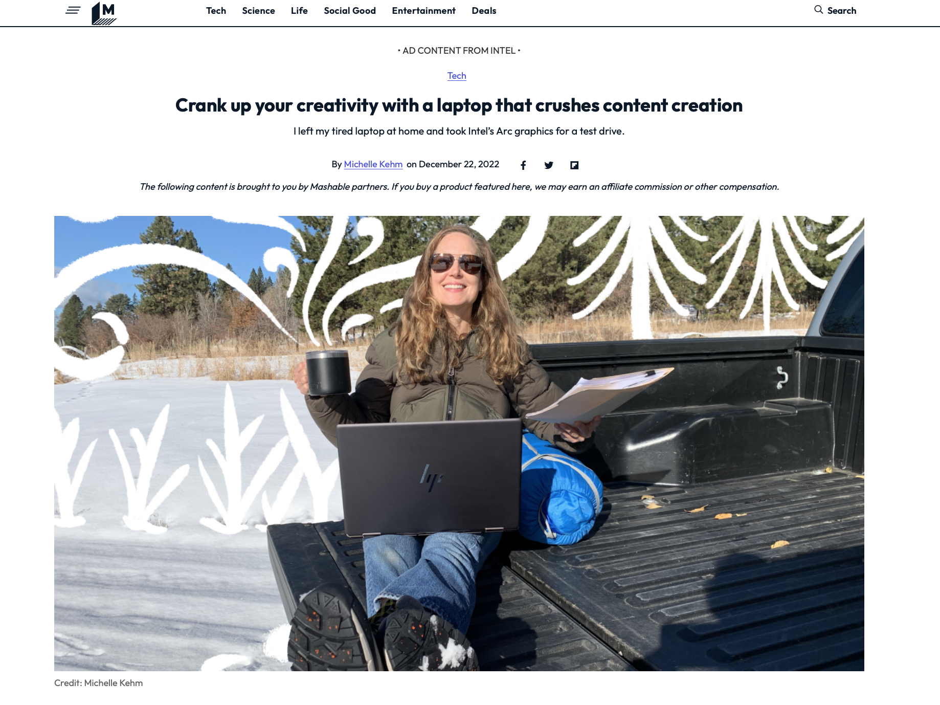 Mashable | Intel