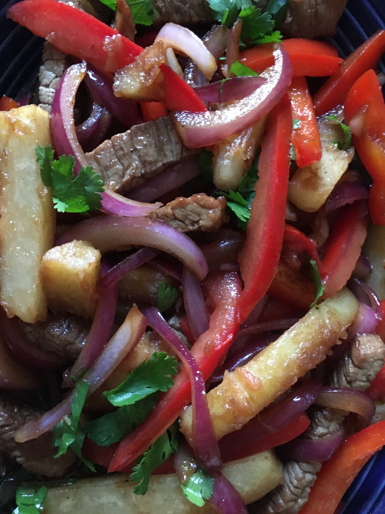 A Stir-Fry from Peru with an Asian Twist