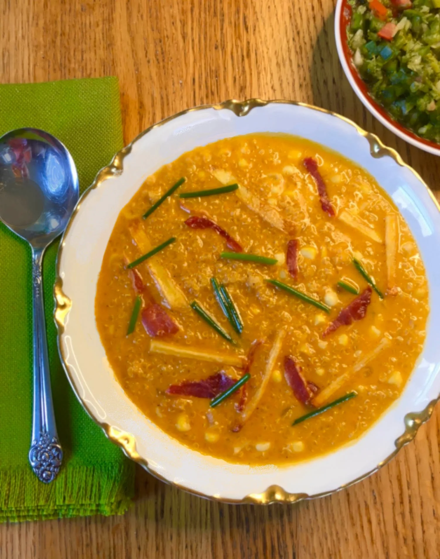 Quinoa Chowder With Sweet Corn