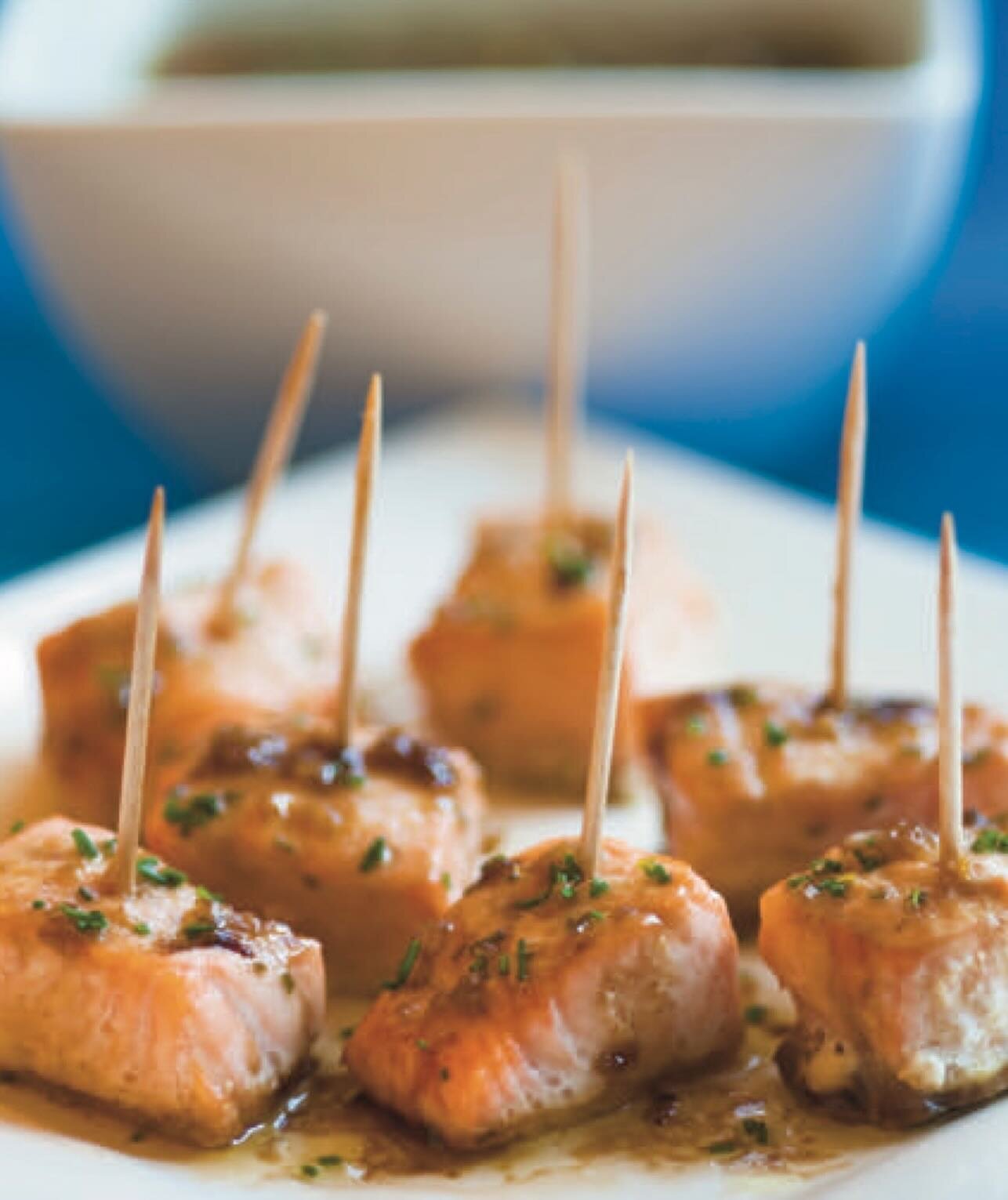 Our Recipe of the Week is Honey-dijon Salmon Bites. There are just seven ingredients in this tasty sauce, and all or most are probably in your pantry or fridge right now. From &ldquo;Soups + Sides&rdquo; by Catherine Walthers, published by Lake Isle 