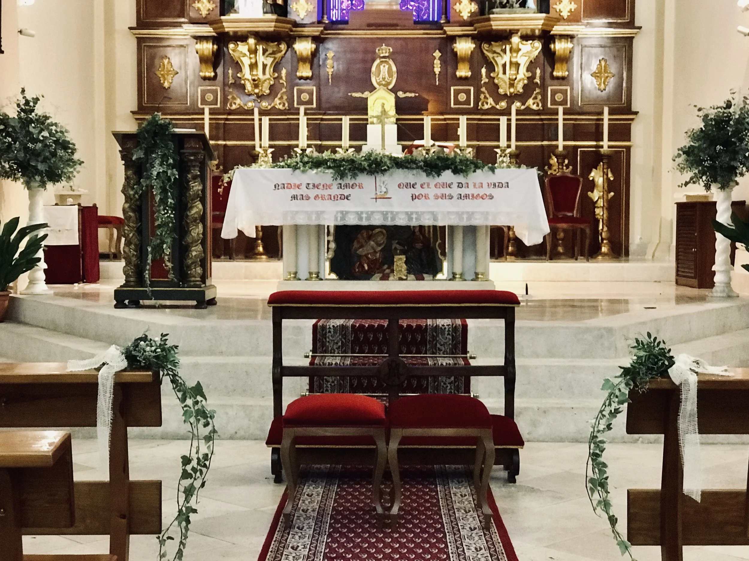 DECORACIÓN DE IGLESIA