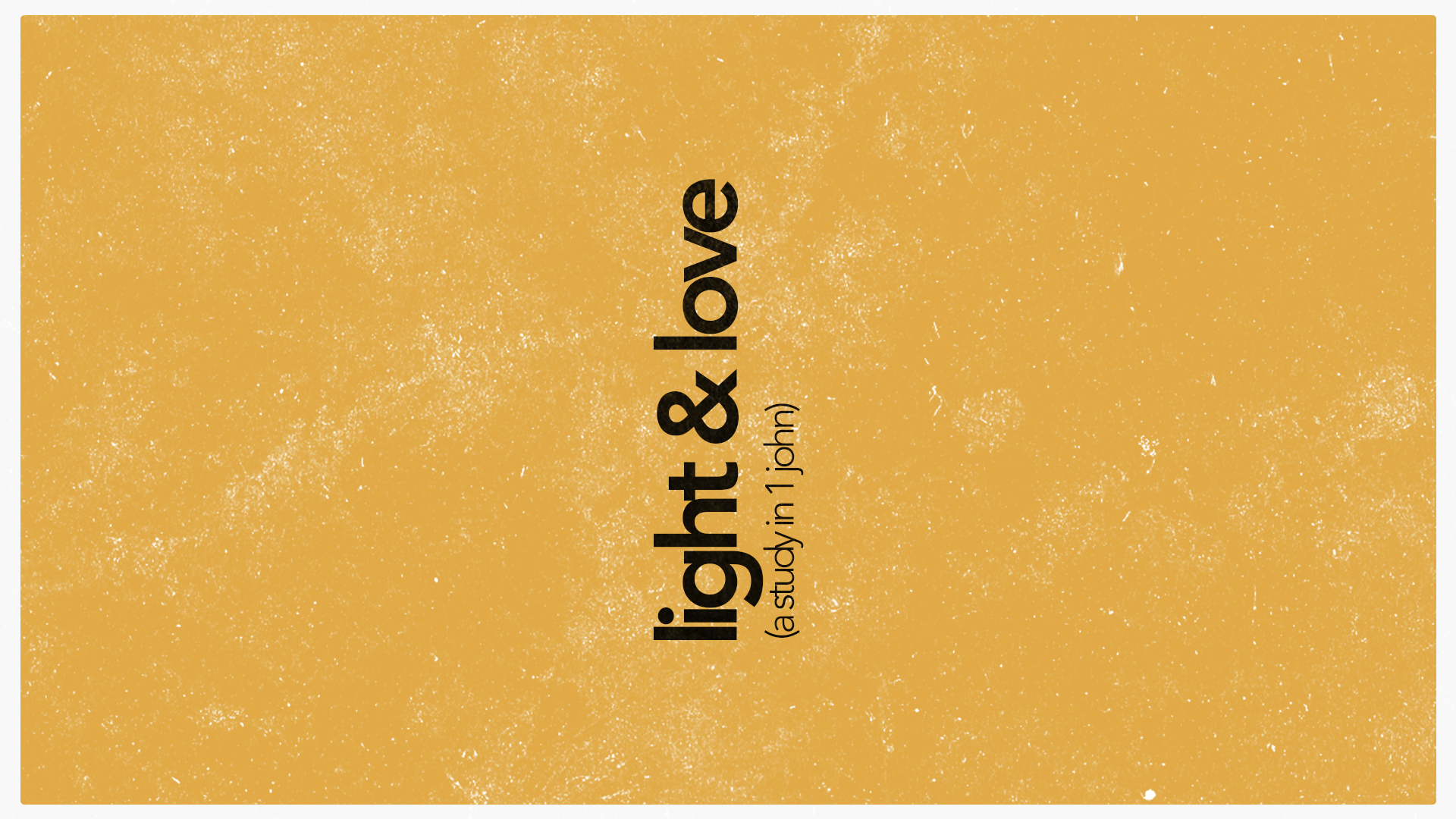 Light &amp; Love - The Spirit, The Water, &amp; The Blood