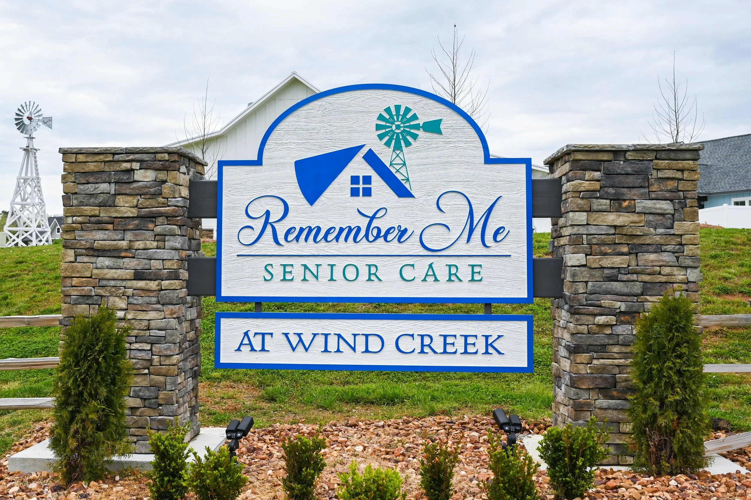 Remember Me Senior Care at Wind Creek Front Sign