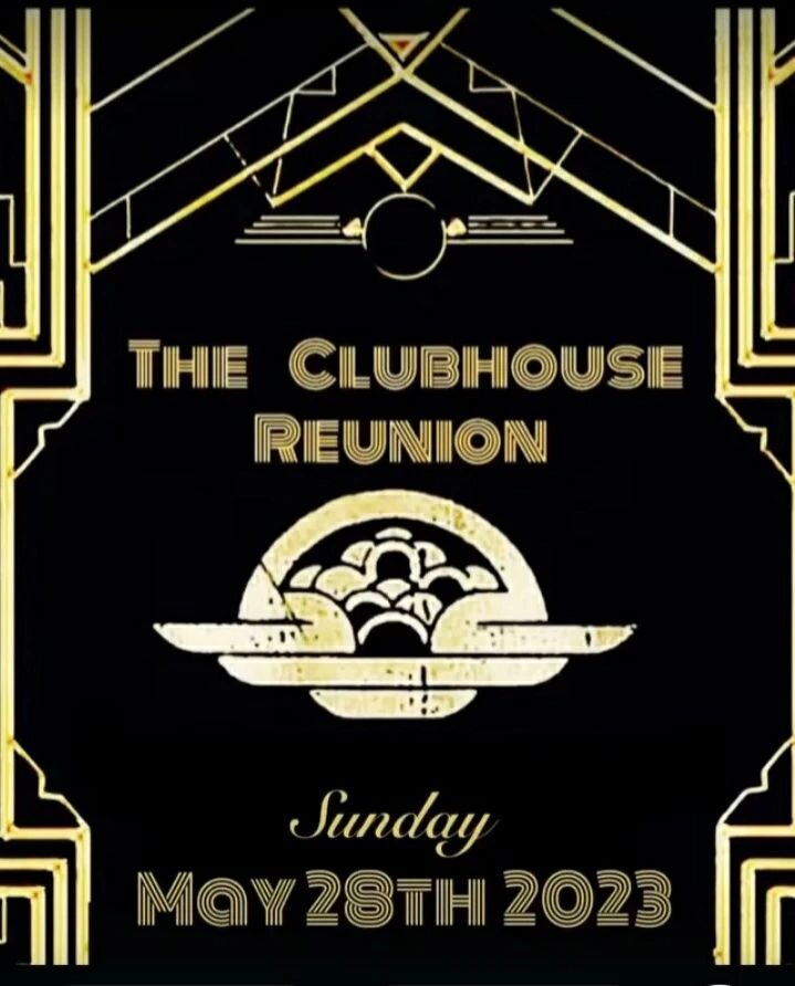 Greetings. 

Save the date for the Legendary Clubhouse Reunion Celebration! 

If you don't know, now's your chance to  experience  the vibe May 28th 💨💣 💃🏾🕺🏿

@jayjaydadj 
@chosenthehousehead

You Glo Gurl hat &amp; tee by Dj @rosepreston15, one