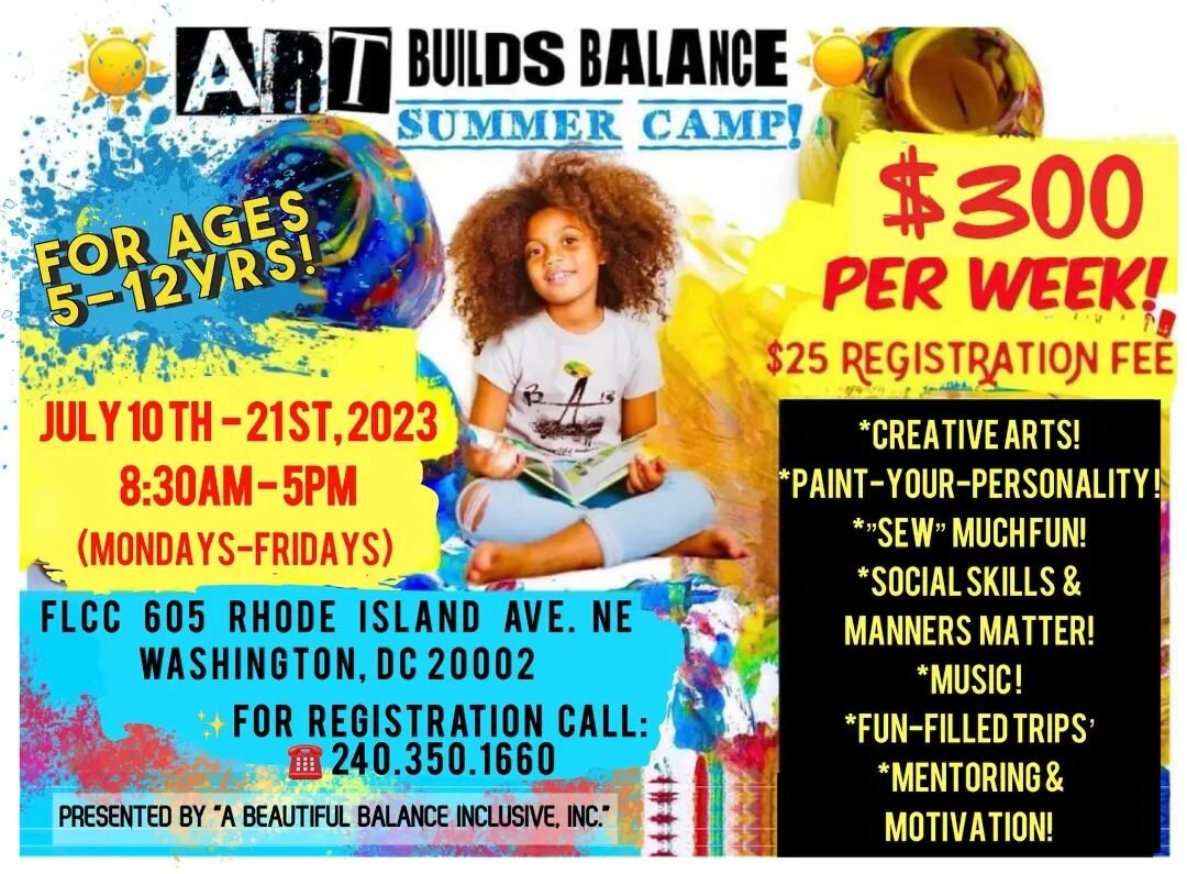 Greetings. 

If you're looking for cool activities this summer for your youth ❤ Check out the &quot; A Beautiful Balance&quot; Summer Camp 🙌  @melaneewilliams 💯