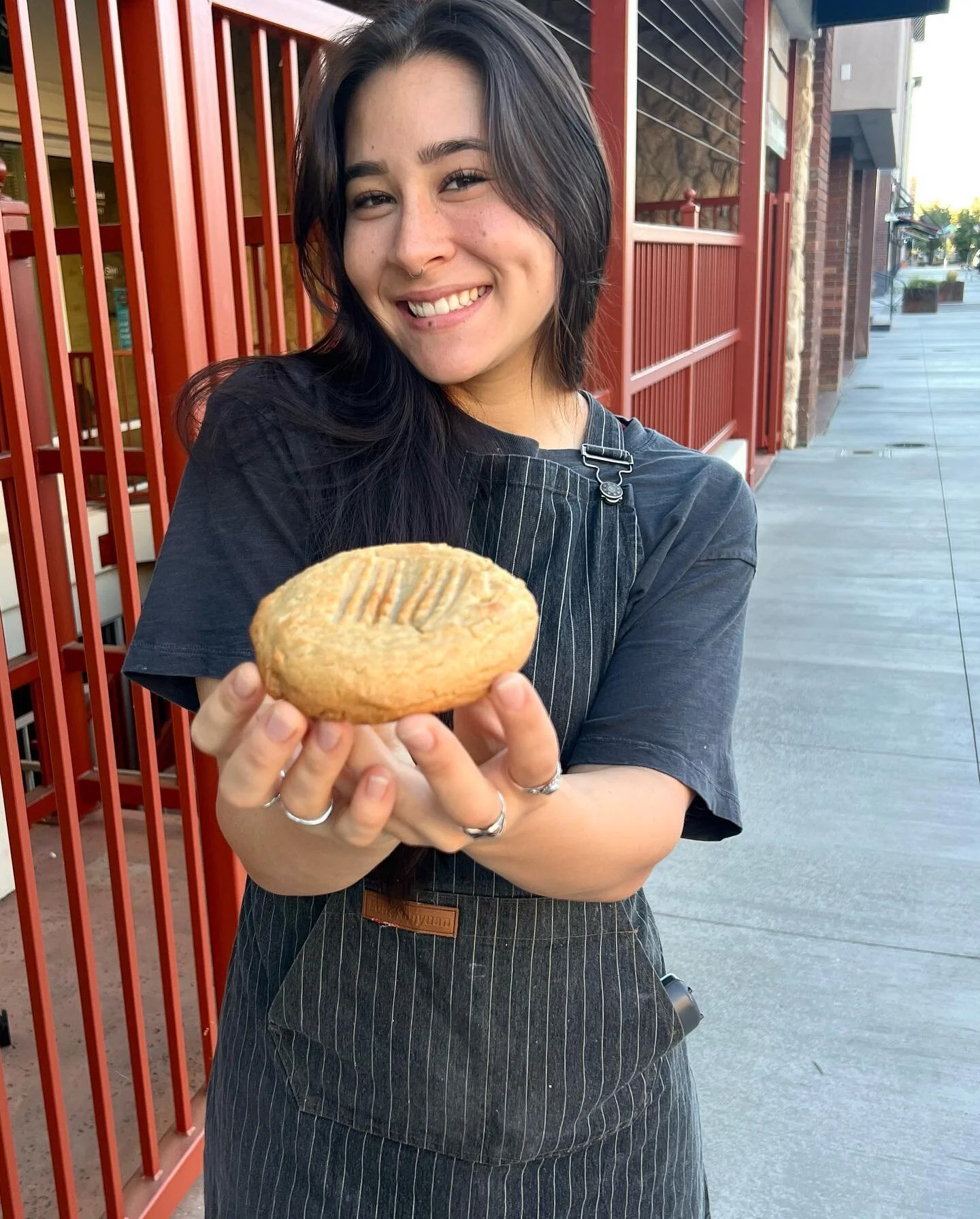 Sometimes you can&rsquo;t beat a classic! Like our Old Fashioned Peanut Butter Cookie. 😍🥰

Grab yours today and add a bit of goodness to your Thursday ☺️🌞
&bull;
&bull;
&bull;
&bull;
&bull;
#fromthehearth #kitchenandpie #norcal #Redding #yummy #co