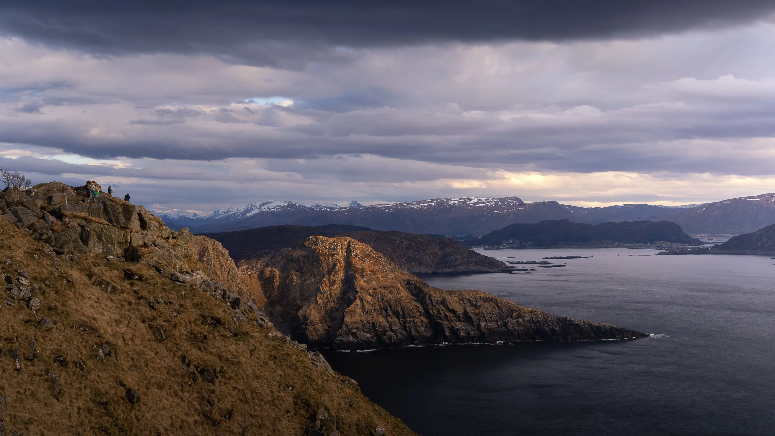Puffin location, Runde Island, Norway