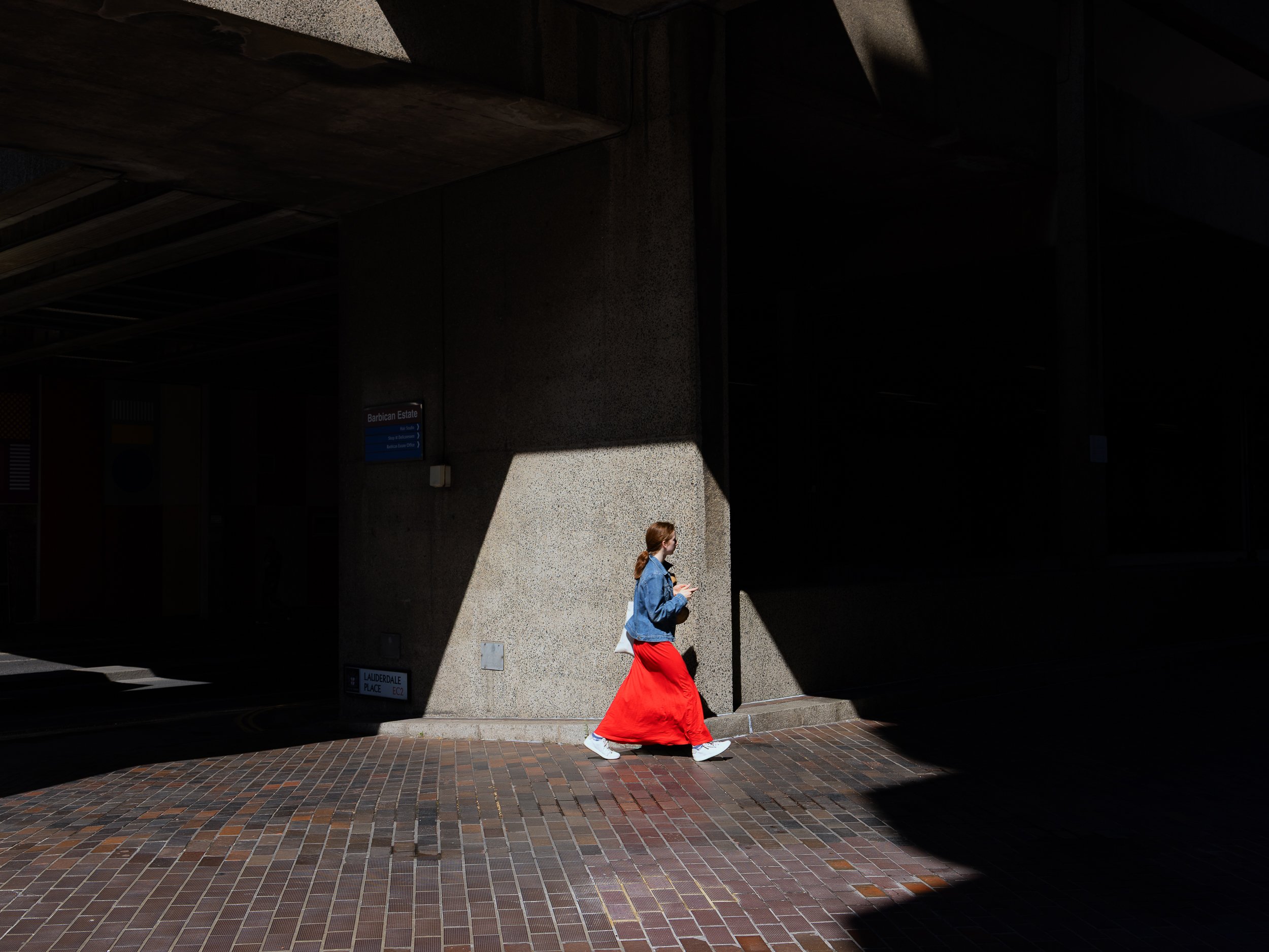 London street photography at the Barbican