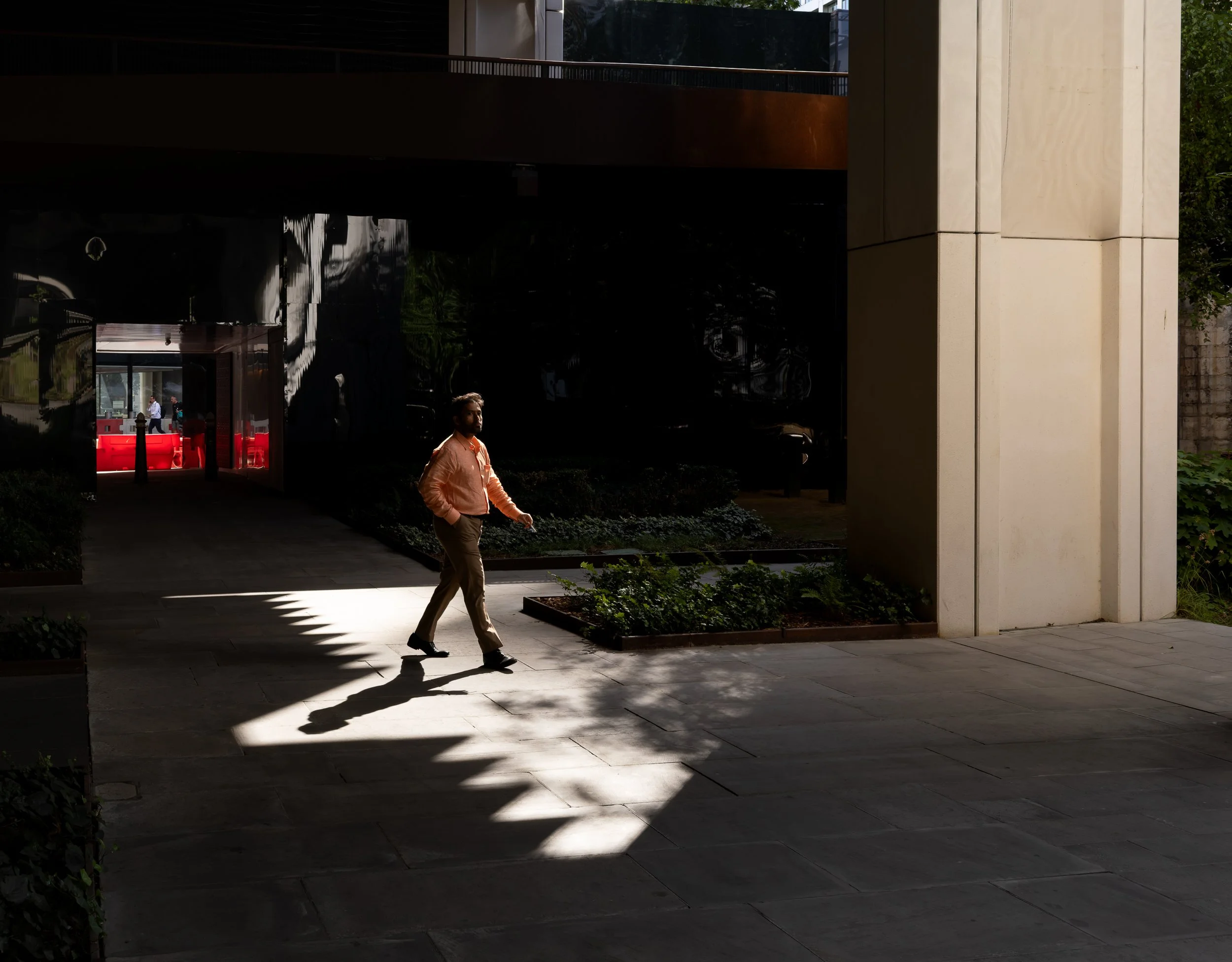 London street photography and architecture photography at the Barbican