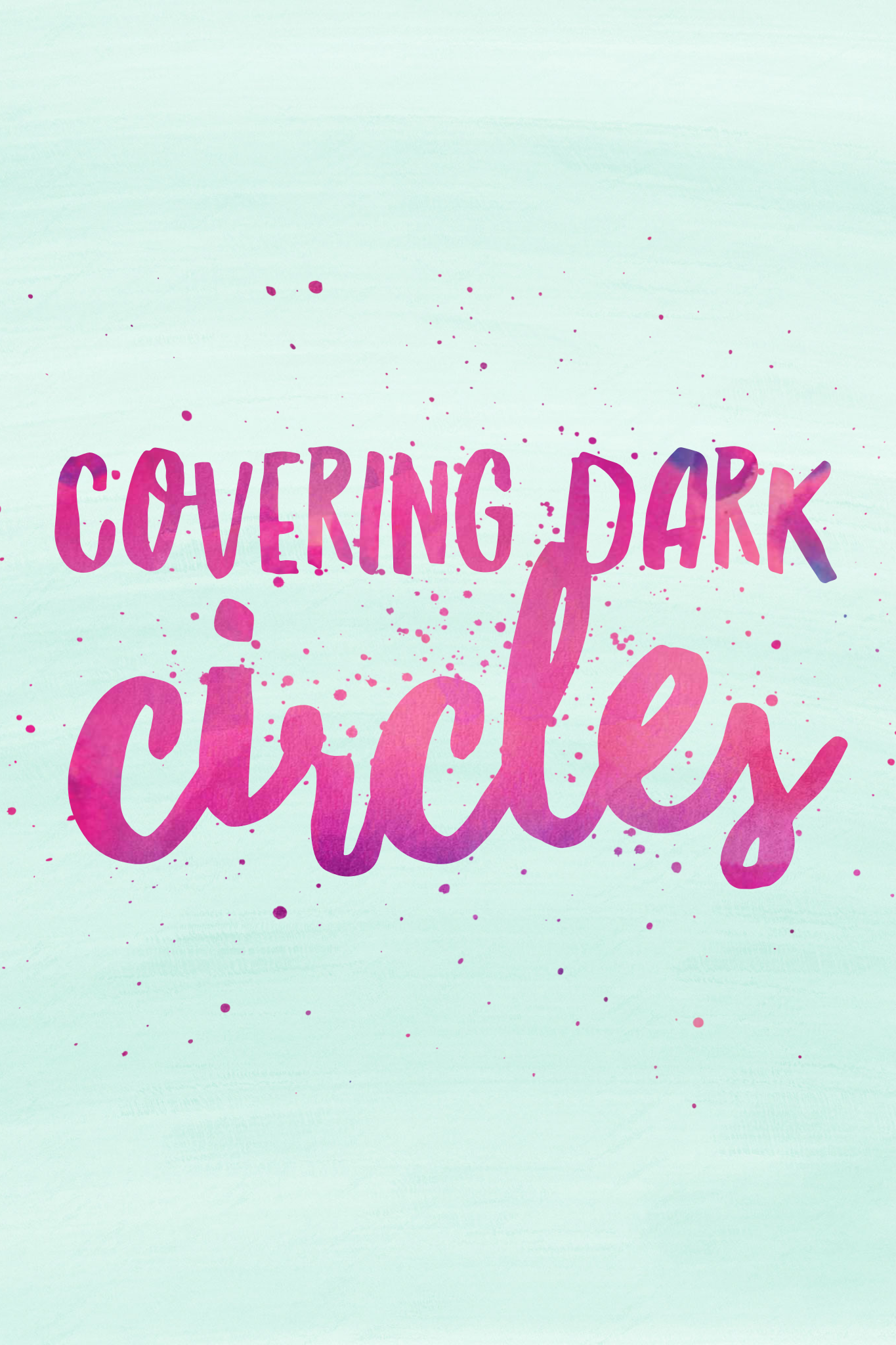 Concealing those Pesky Dark Circles | New Mexico Beauty Tips | Viva Grace Makeup | New Mexico Makeup Artist