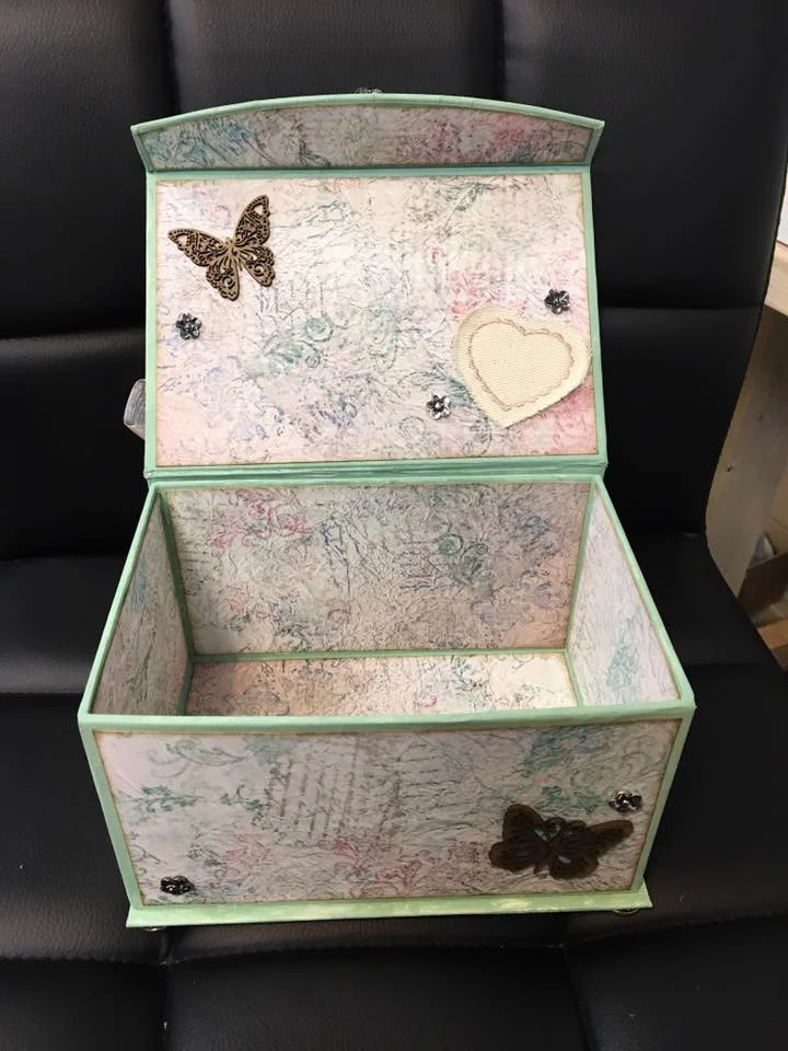 Custom Keepsake Box - Inside