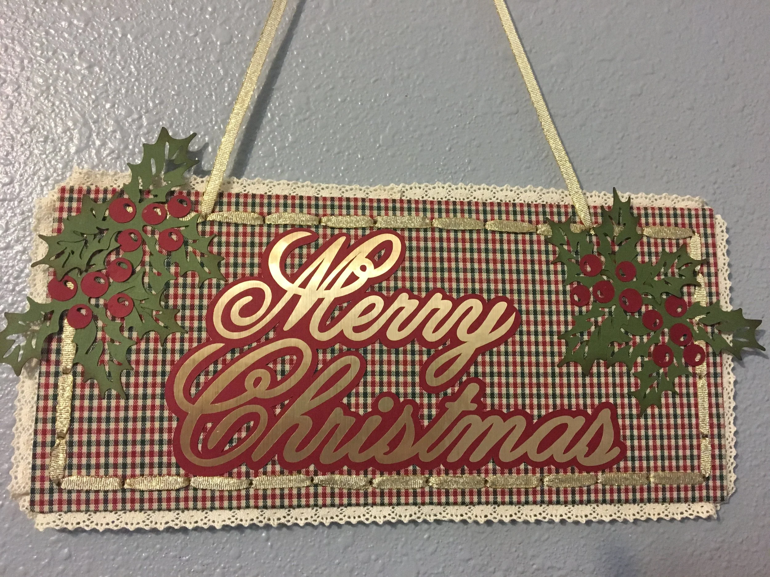 Custom Christmas Sign