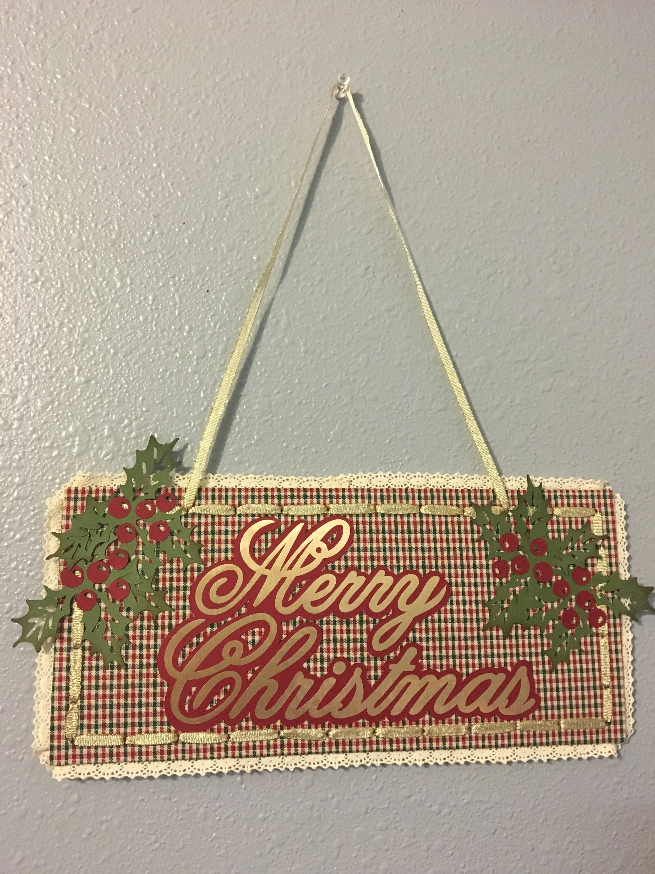 Custom Christmas Sign