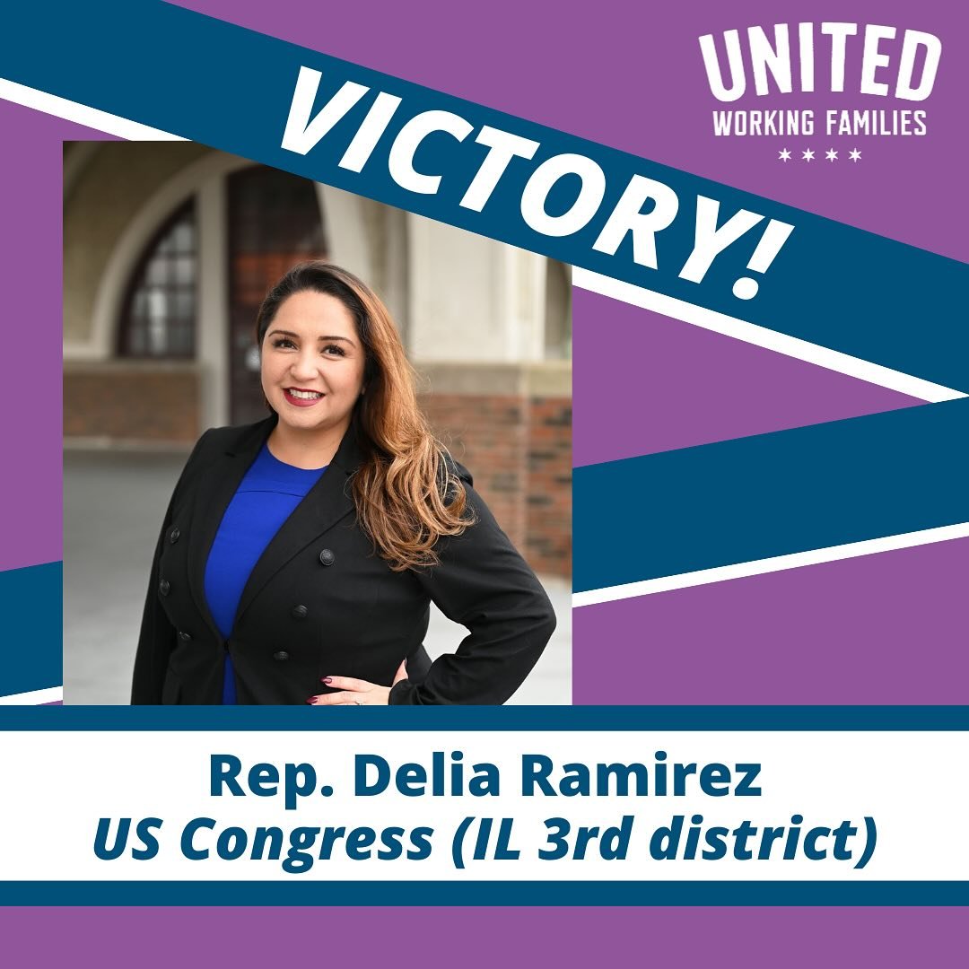 We celebrate the victories of our federal, state, and local level UWF-endorsed candidates. 

Chicagoland voters demand transformative investment in Black, brown, and working class communities. We look forward to partnering with them as we build a wor
