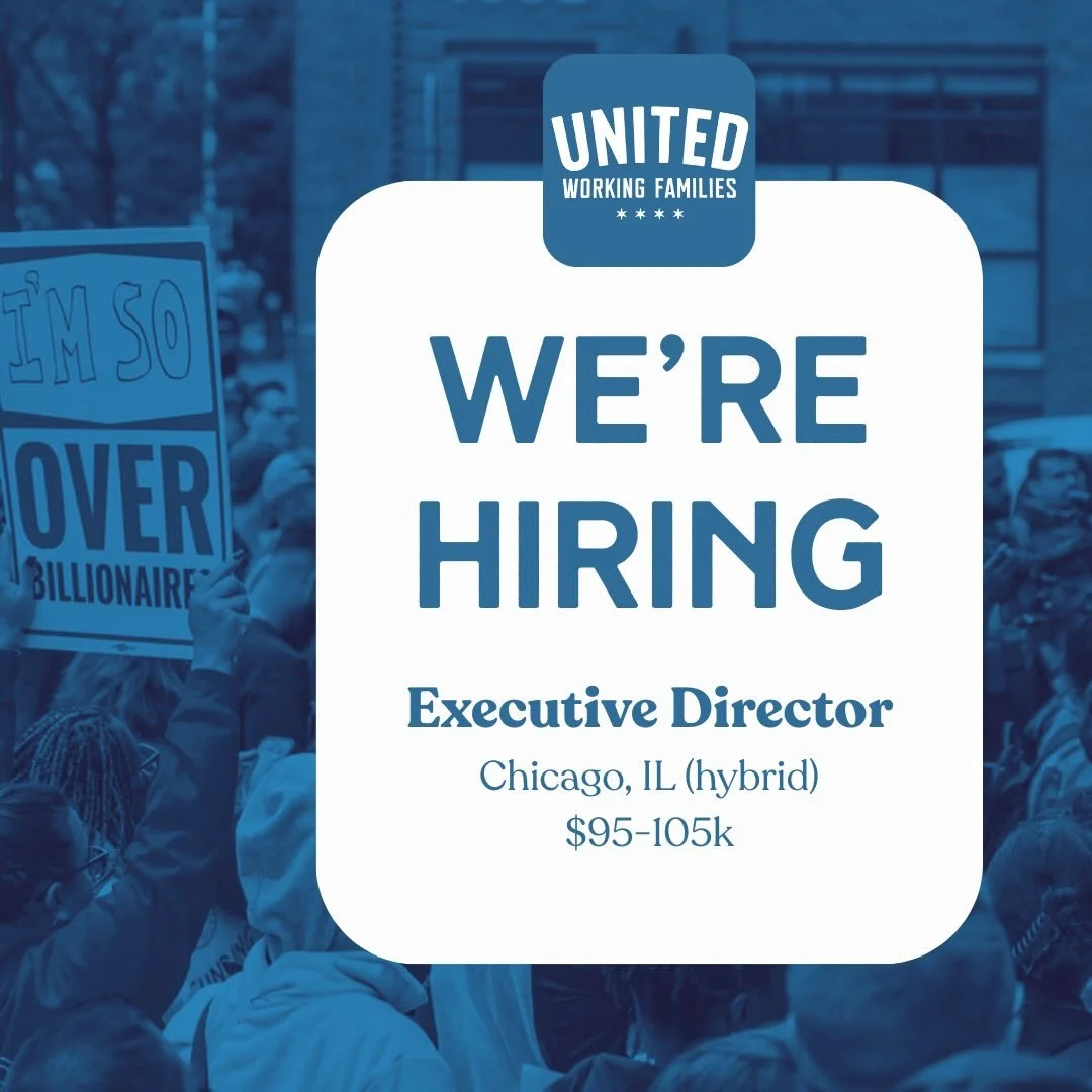 We&rsquo;re hiring an Executive Director! The successful candidate will be an experienced, collaborative, strategic, and creative leader who is deeply committed to UWF&rsquo;s mission to build power for the many.

Salary range is $95,000-$105,000 and