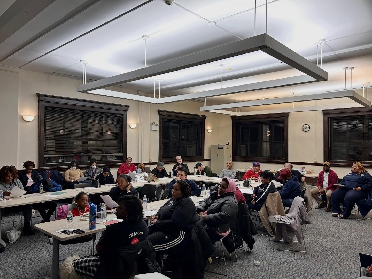Last week, we gathered at Kelly Library for a South Side regional meeting in preparation for our spring convention. 

We discussed our shared visions, the state budget, and the fight to win the investments our communities deserve. 

We were joined by