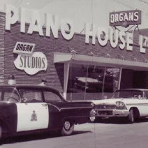 The original Piano House over 80 years ago.