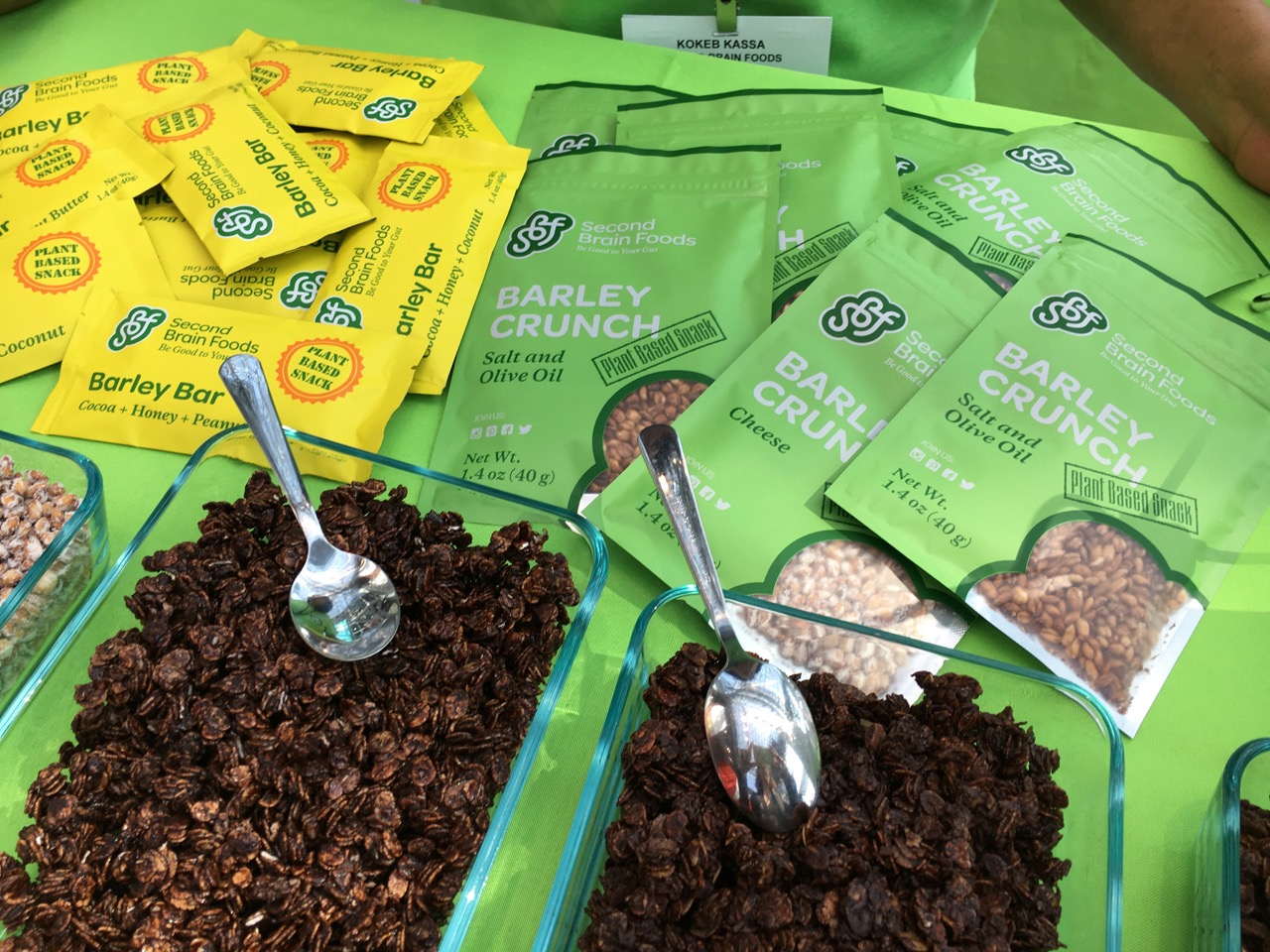 Second Brain Foods Barley Snacks