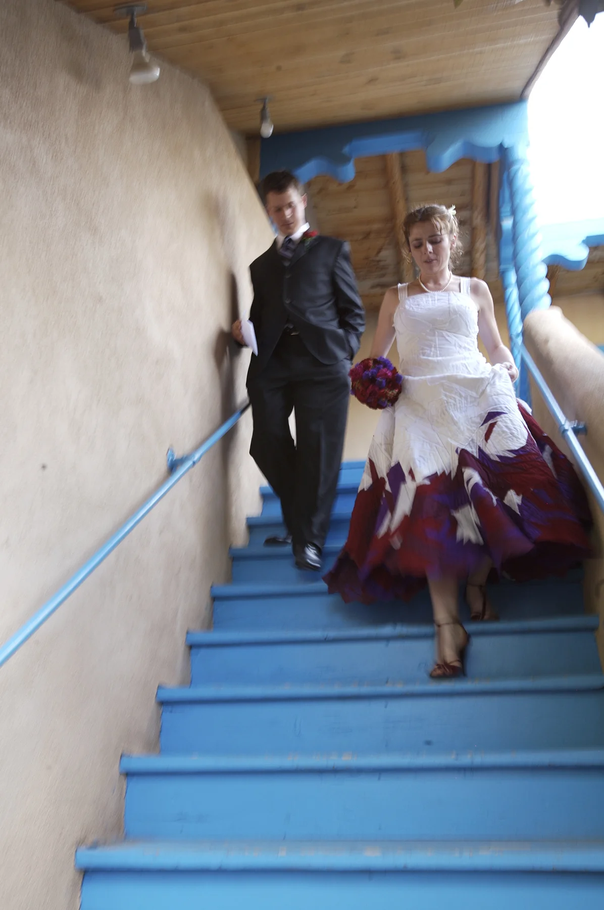 Shoot The Cake_New Mexico_staircase.jpg