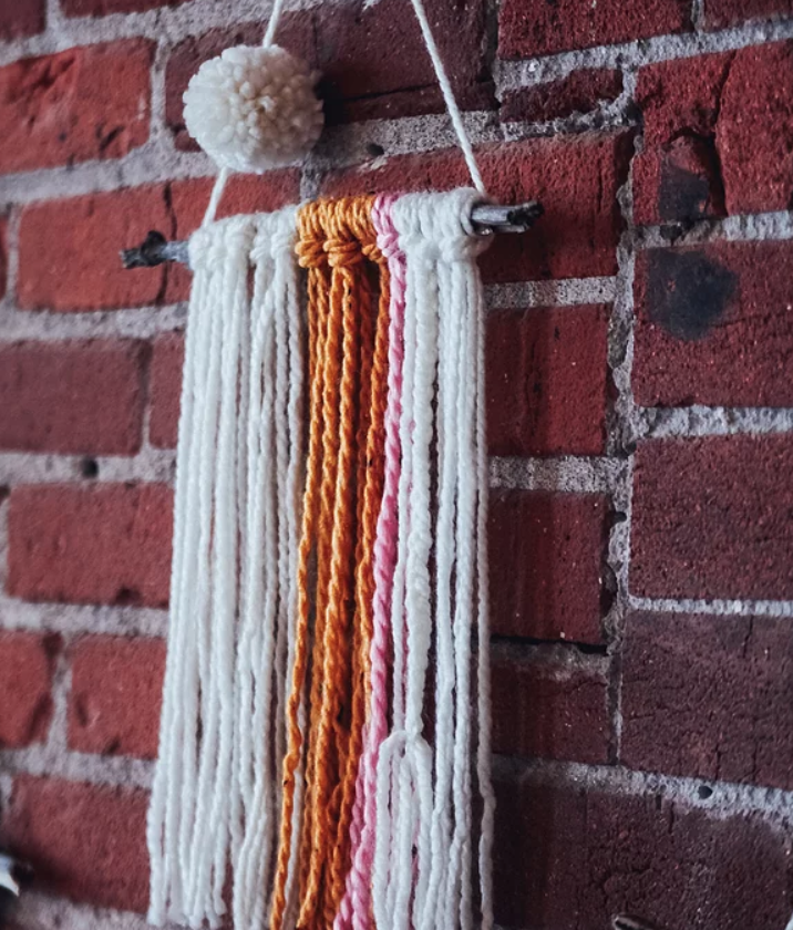 Yarn hangings