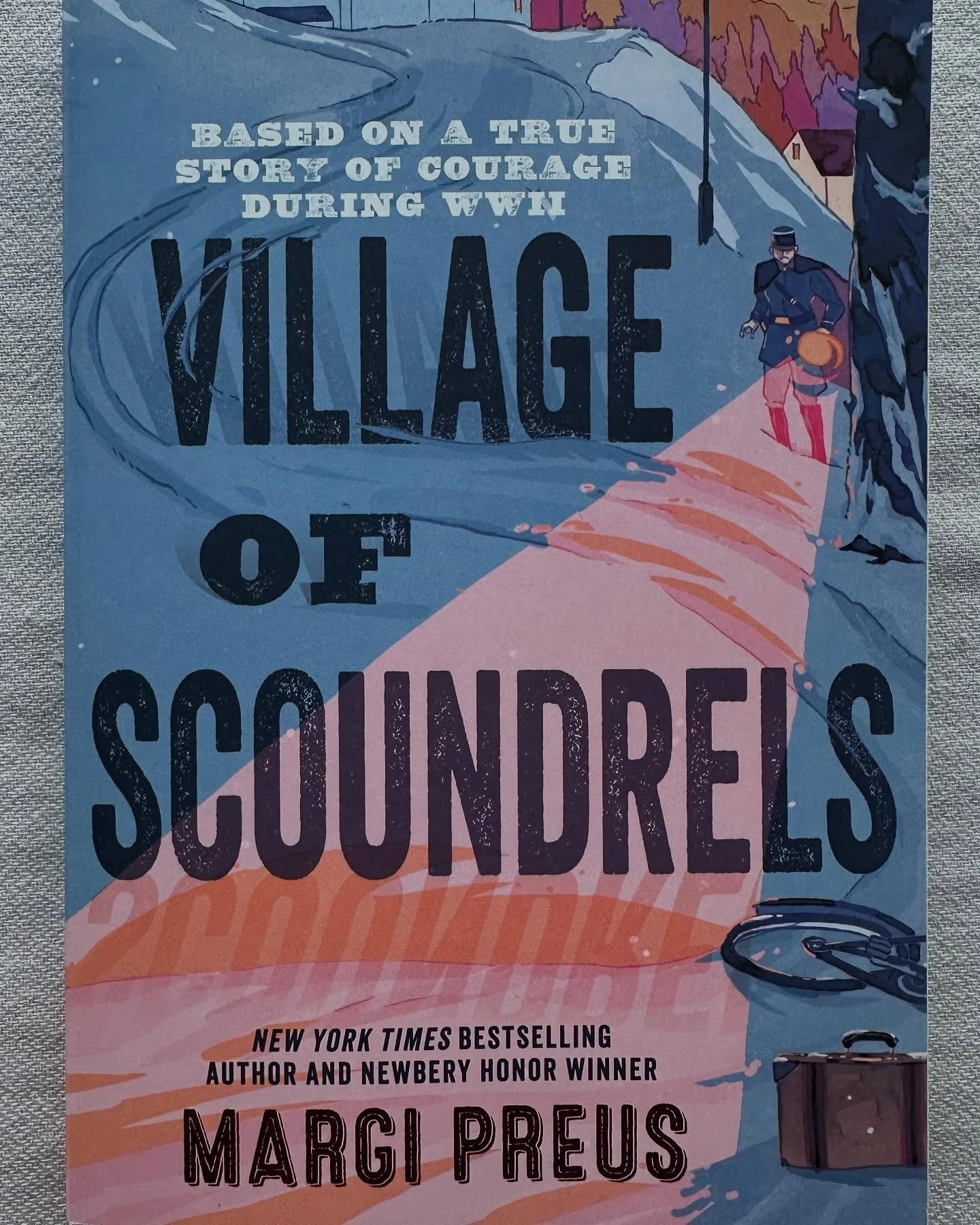 Teachers! Everybody! SCOUNDRELS is out in paper Sept 21 and could not be more timely&mdash;the true story of teens who stood up to fascism in WWII France, sheltering and smuggling to safety many 100s of Jewish children &amp; teens. Young forgers, a p