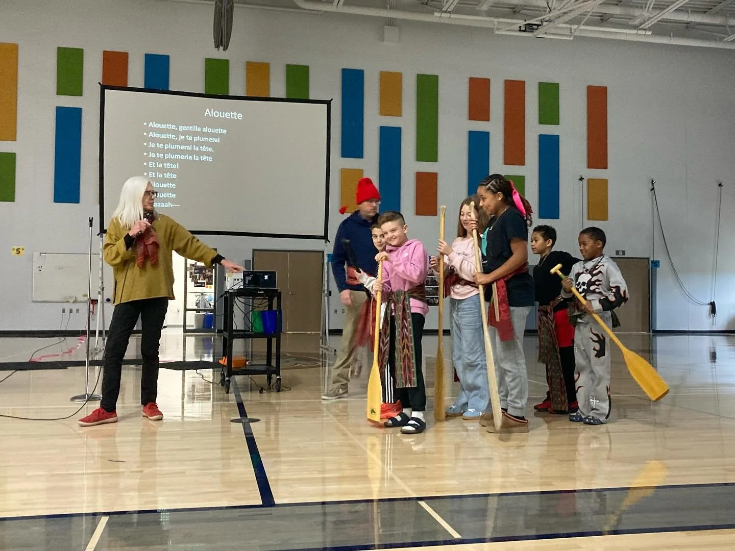A few of the many brigades of voyageurs I had the pleasure of paddling&mdash;and singing&mdash;with in Beloit (we voyageurs pronounce it Bell-wah) Wisconsin last week. THE LITTLEST VOYAGEUR is one of the books on the @beloitlibrary Book Quest list th