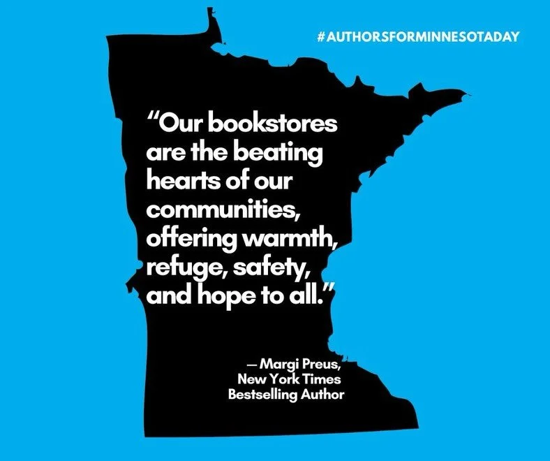 Feb 28 Authors for Minnesota Day&mdash;50 authors at dozens of bookstores across the state. How many bookstores can you get to in one day? Free books, swag, fun, and more! Just make a donation to Immigrant Law Center of MN or Women&rsquo;s Foundation