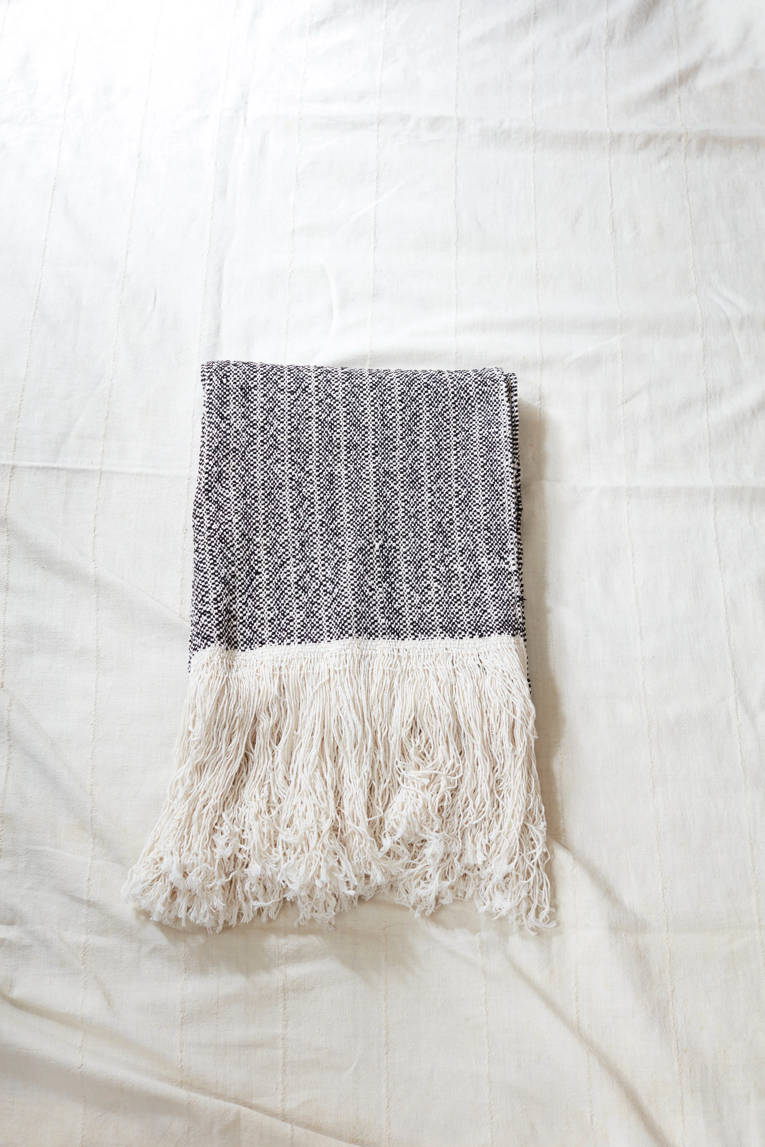 Checkered Cotton Throw