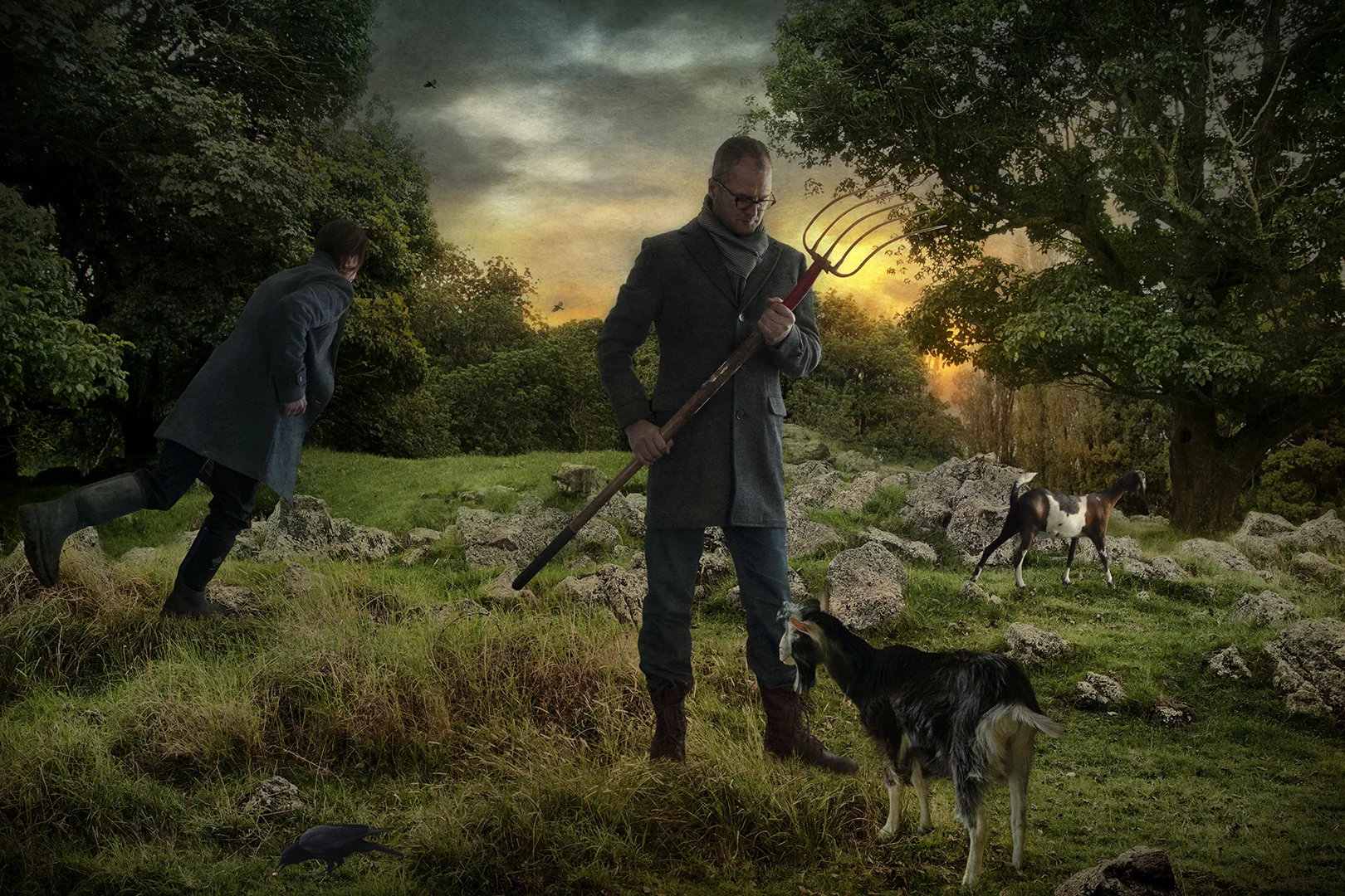 The Goat Herders + the Wild Goats