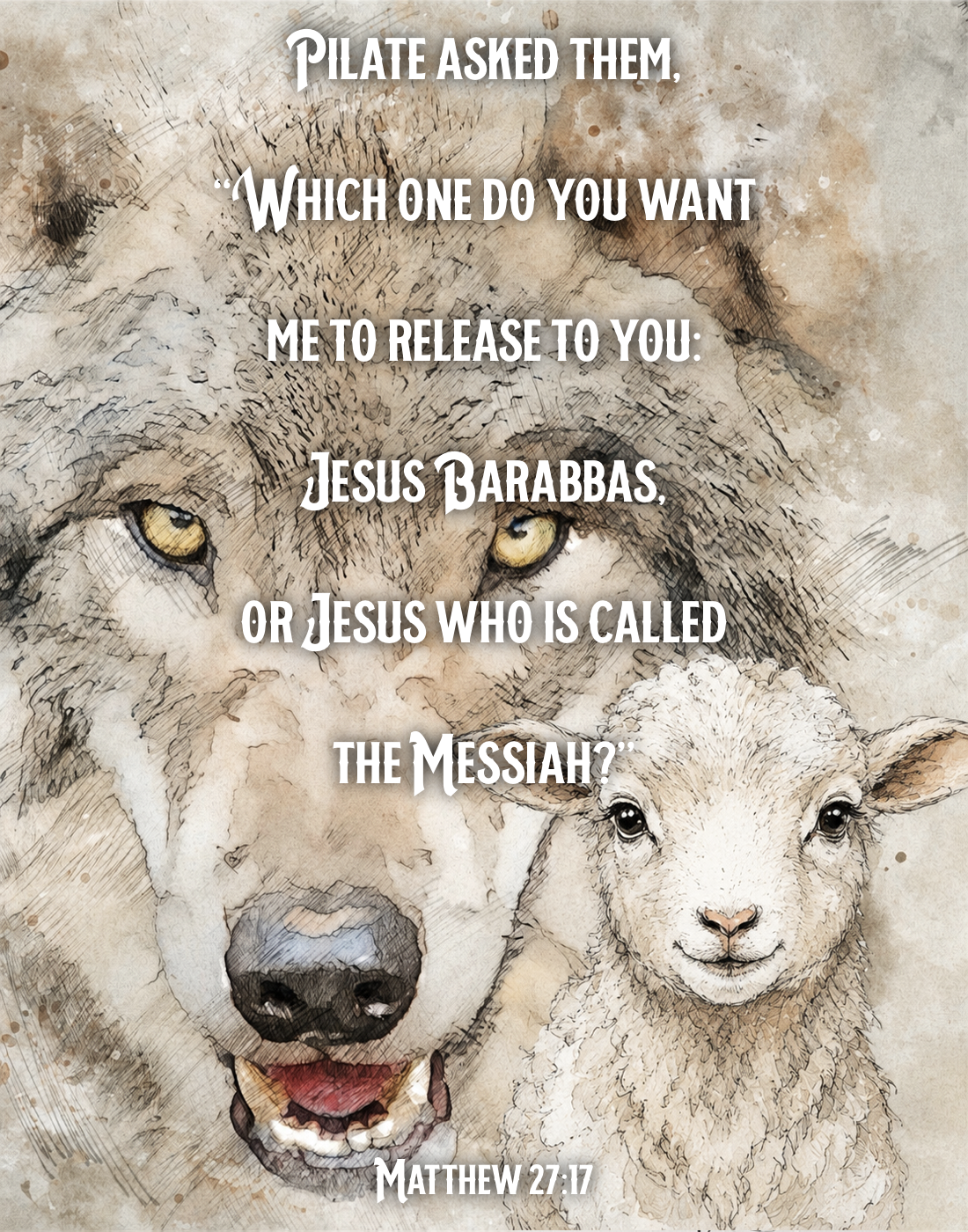 Matthew 27:17