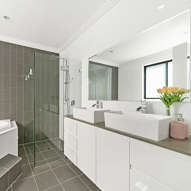 Beautiful new bathroom built by MLM Property Developments, Find out how we can make your home life even better at https://mlmdevelopments.com/residential-builders
#MasterBuilder #MasterCraftsman #BathroomDesign  #BathroomConstruction #BathroomReno