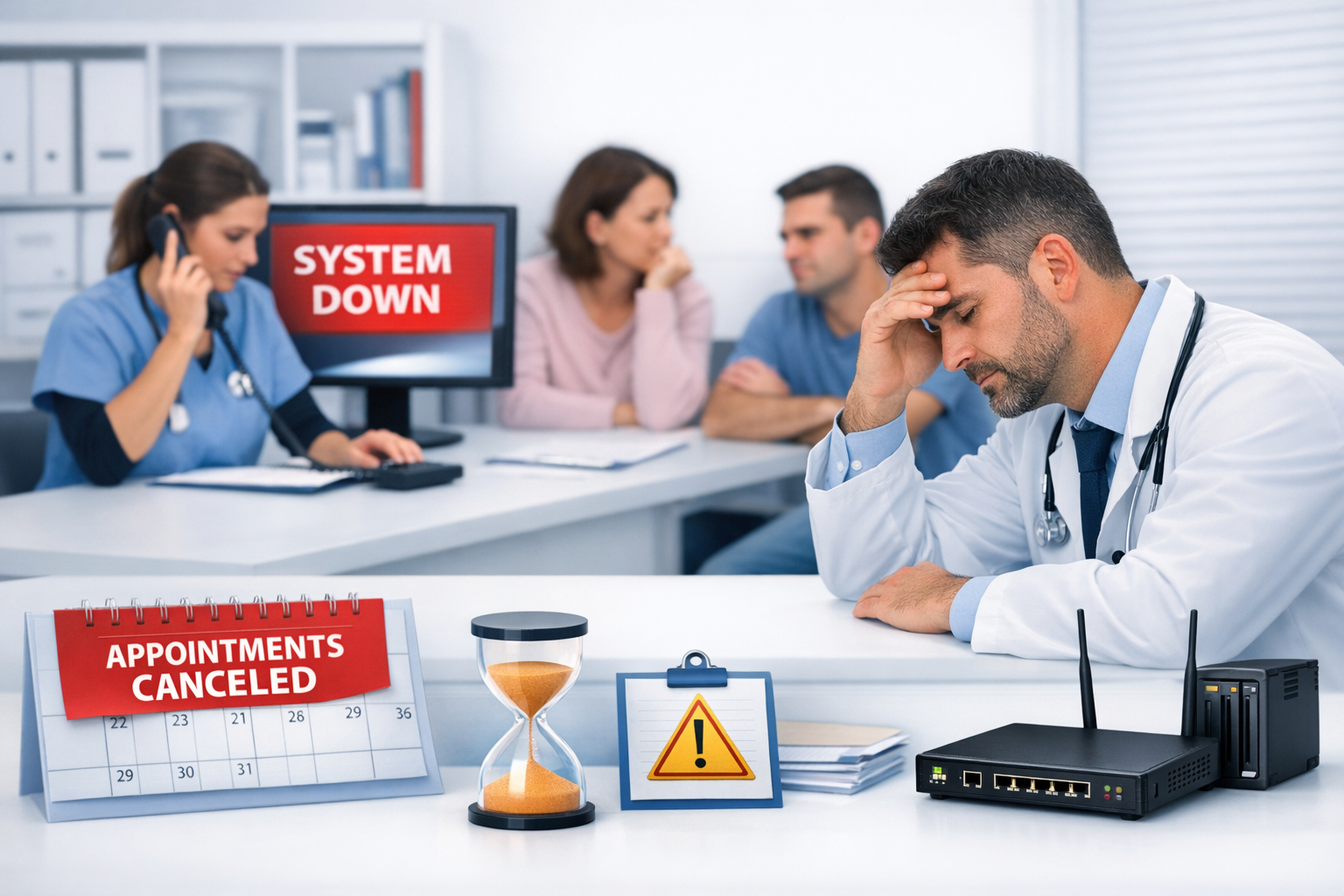 IT Downtime Costs Clinical Practices More